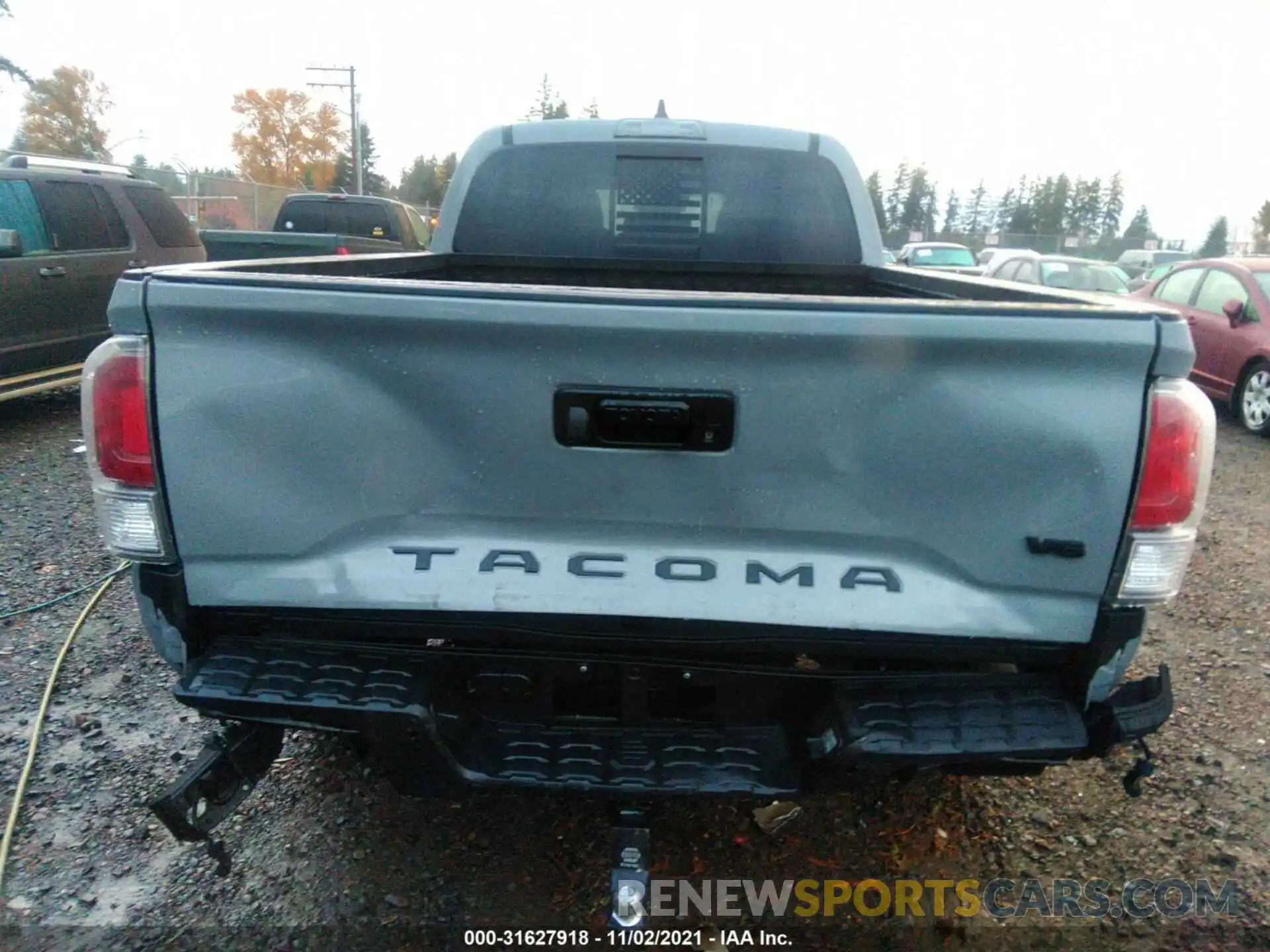 6 Photograph of a damaged car 3TMDZ5BN4MM116057 TOYOTA TACOMA 4WD 2021