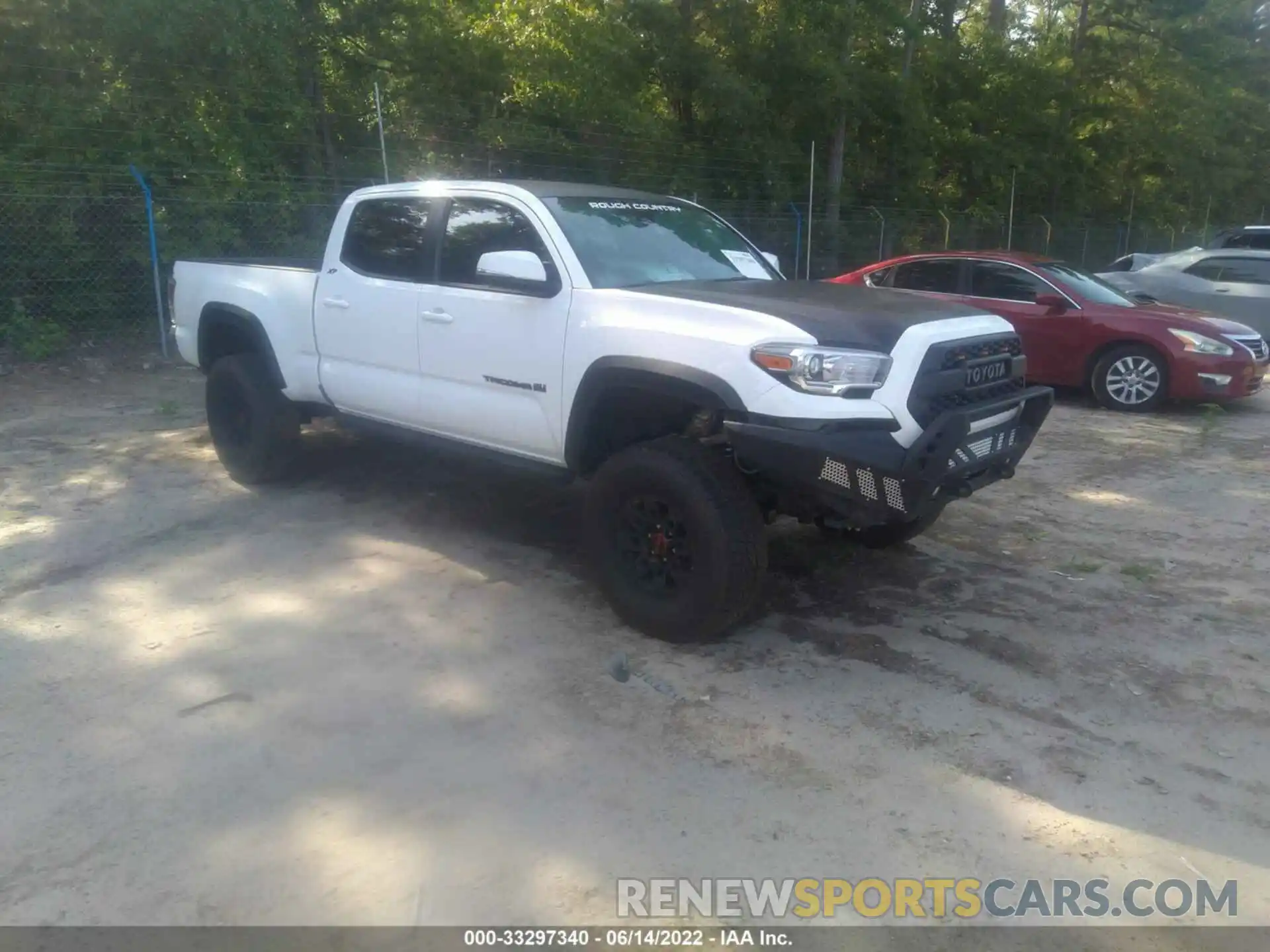 1 Photograph of a damaged car 3TMDZ5BN4MM118486 TOYOTA TACOMA 4WD 2021