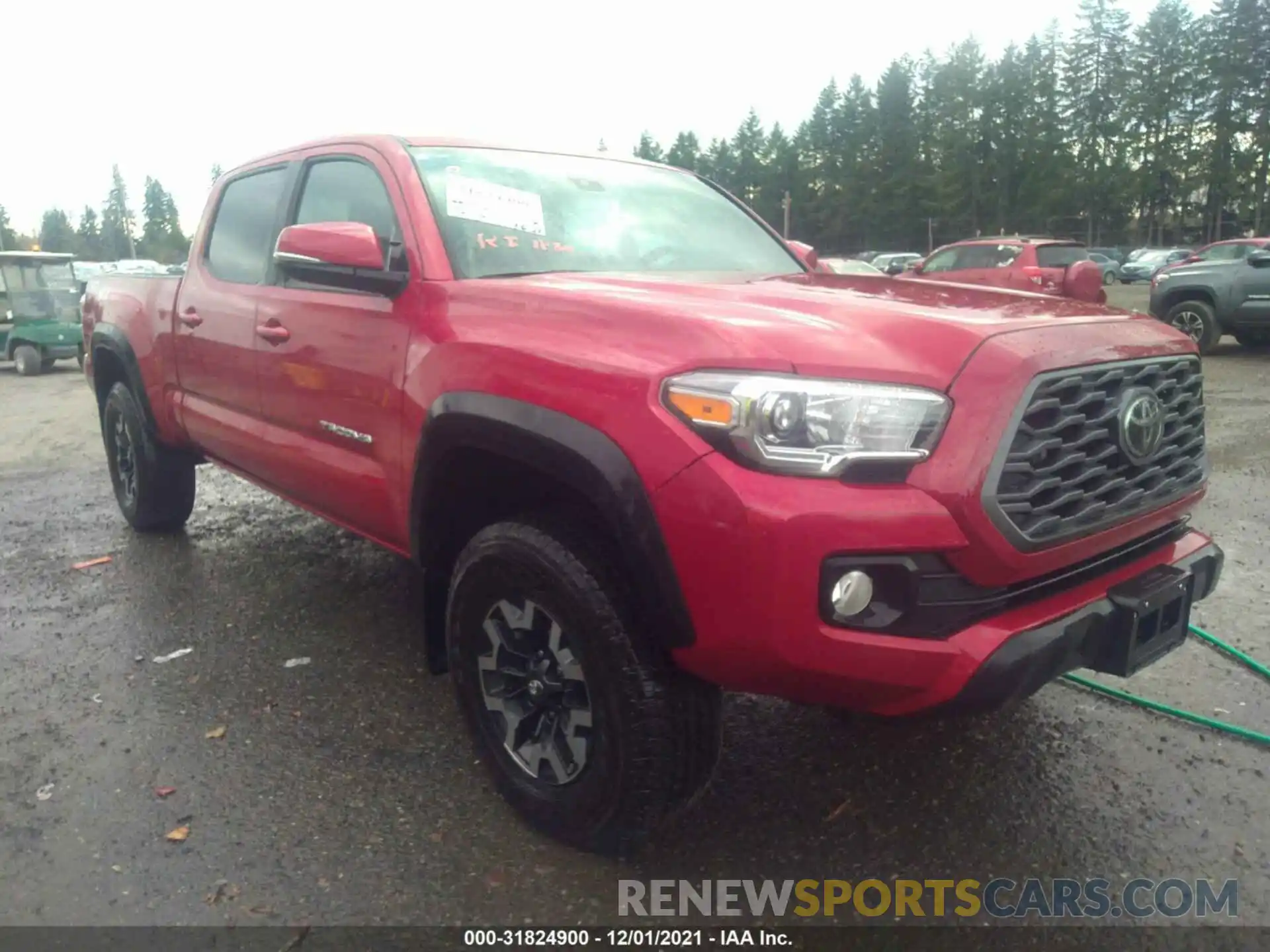 1 Photograph of a damaged car 3TMDZ5BN5MM100188 TOYOTA TACOMA 4WD 2021