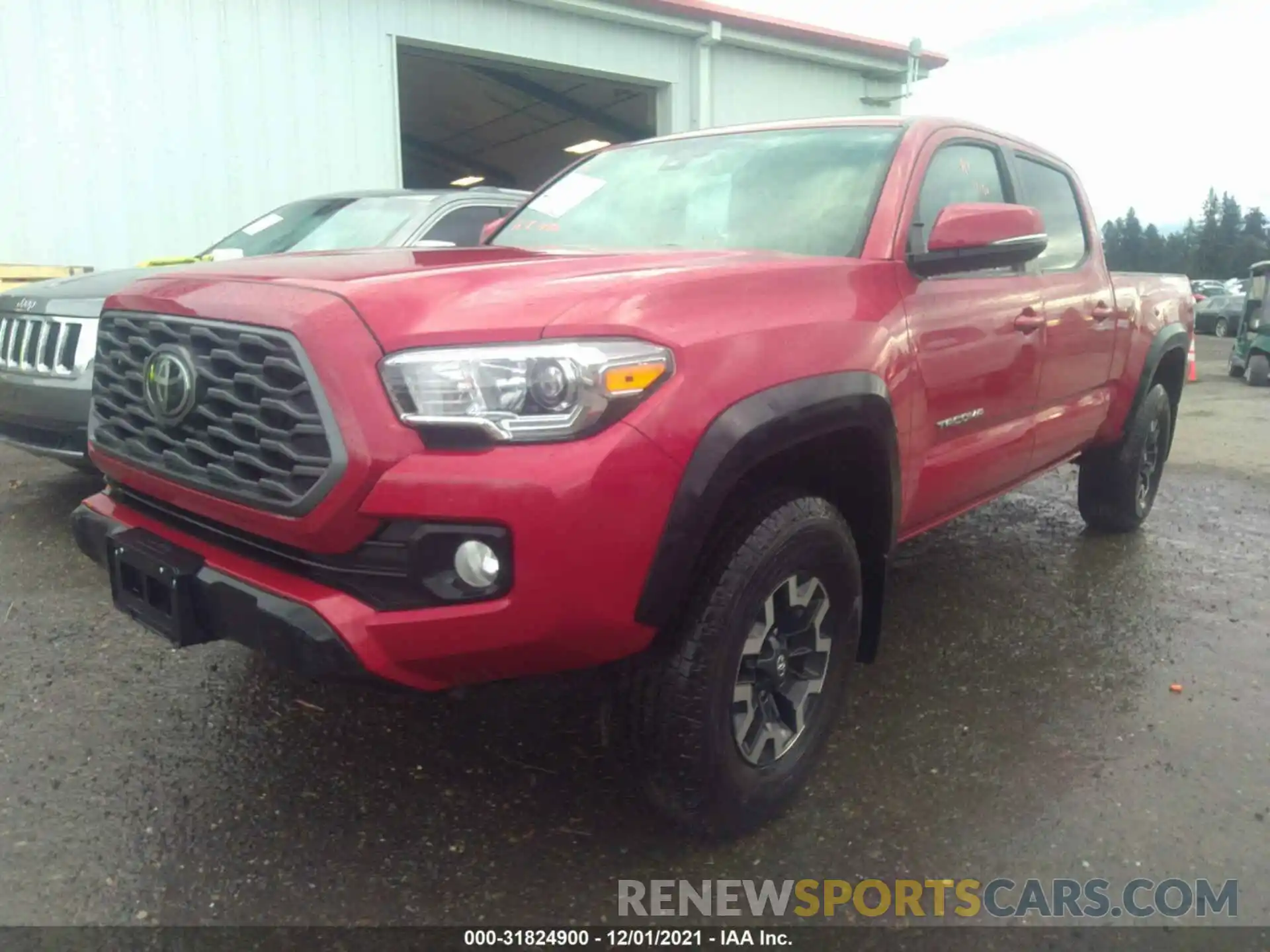 2 Photograph of a damaged car 3TMDZ5BN5MM100188 TOYOTA TACOMA 4WD 2021