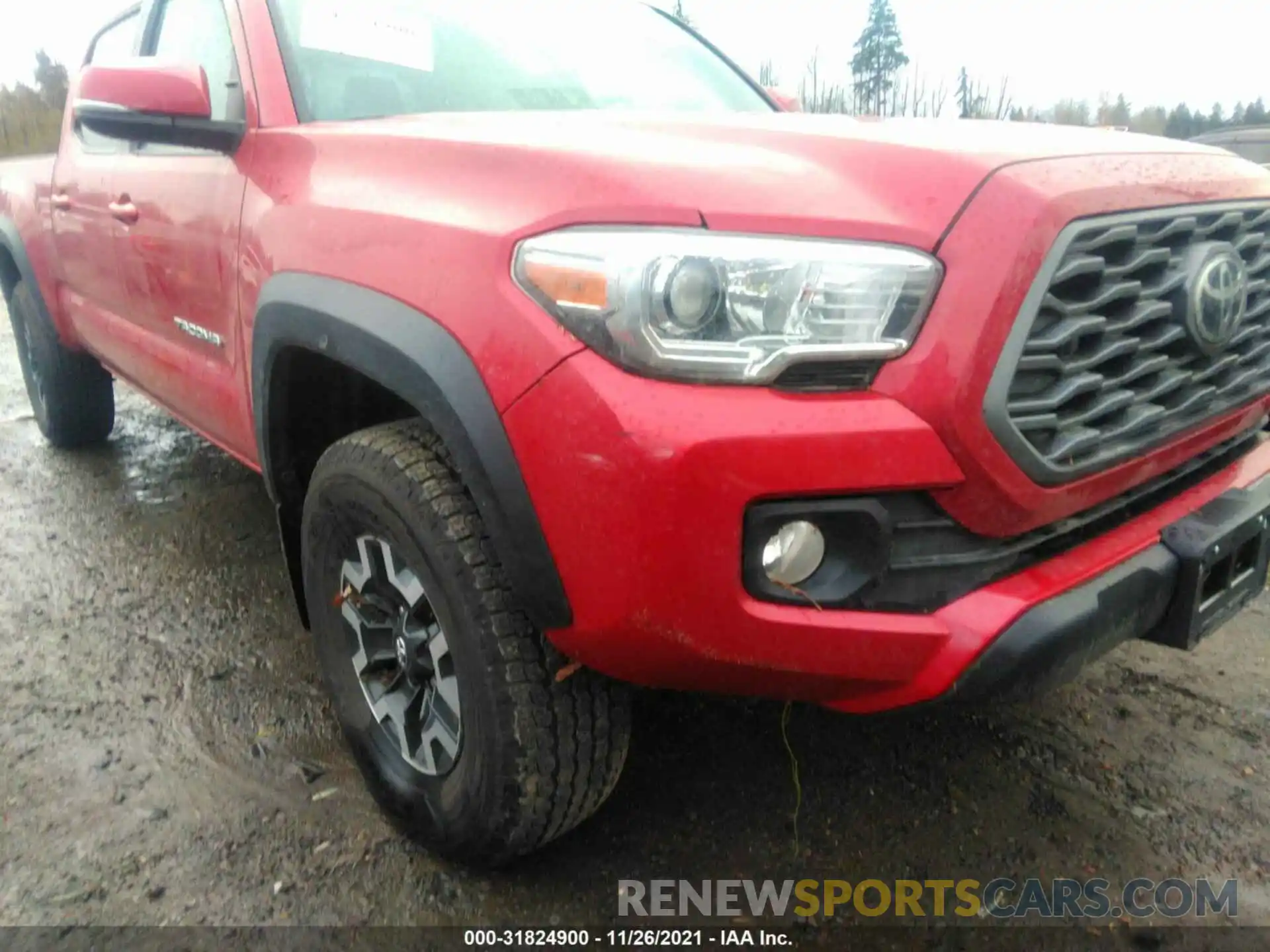 6 Photograph of a damaged car 3TMDZ5BN5MM100188 TOYOTA TACOMA 4WD 2021