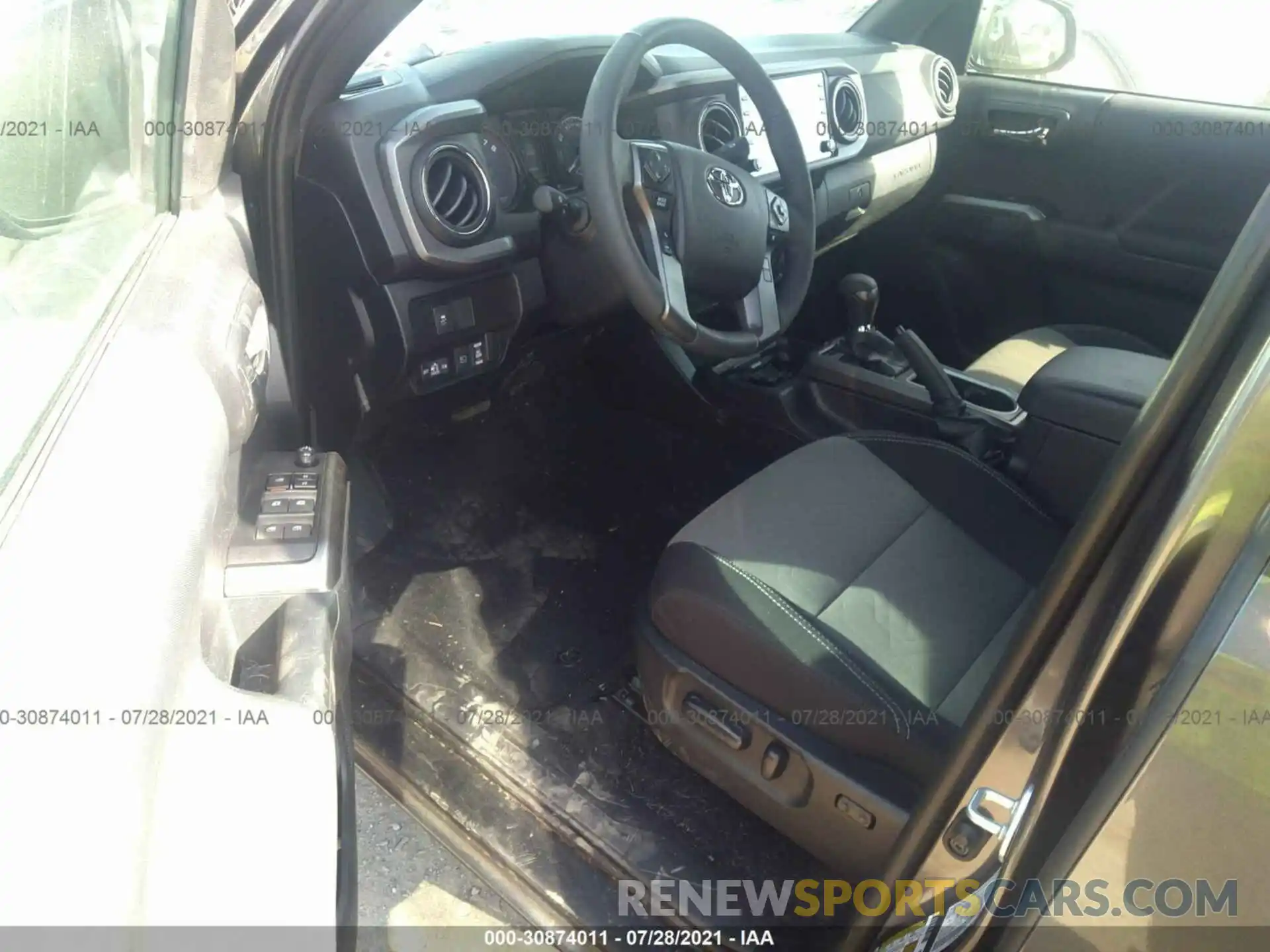 5 Photograph of a damaged car 3TMDZ5BN5MM103141 TOYOTA TACOMA 4WD 2021