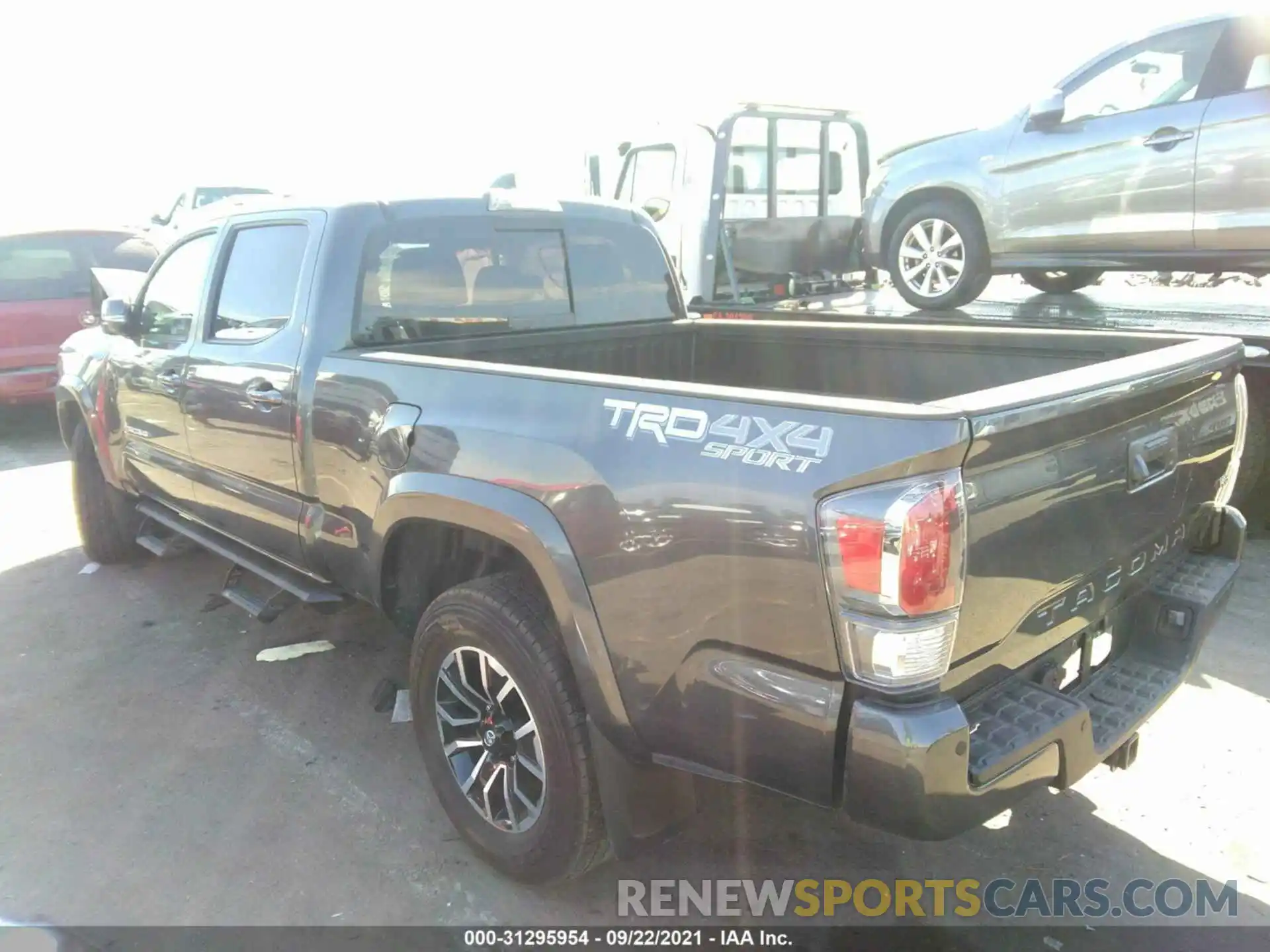 3 Photograph of a damaged car 3TMDZ5BN5MM105956 TOYOTA TACOMA 4WD 2021