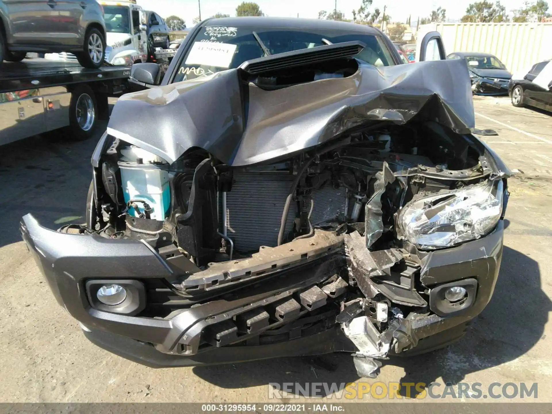 6 Photograph of a damaged car 3TMDZ5BN5MM105956 TOYOTA TACOMA 4WD 2021