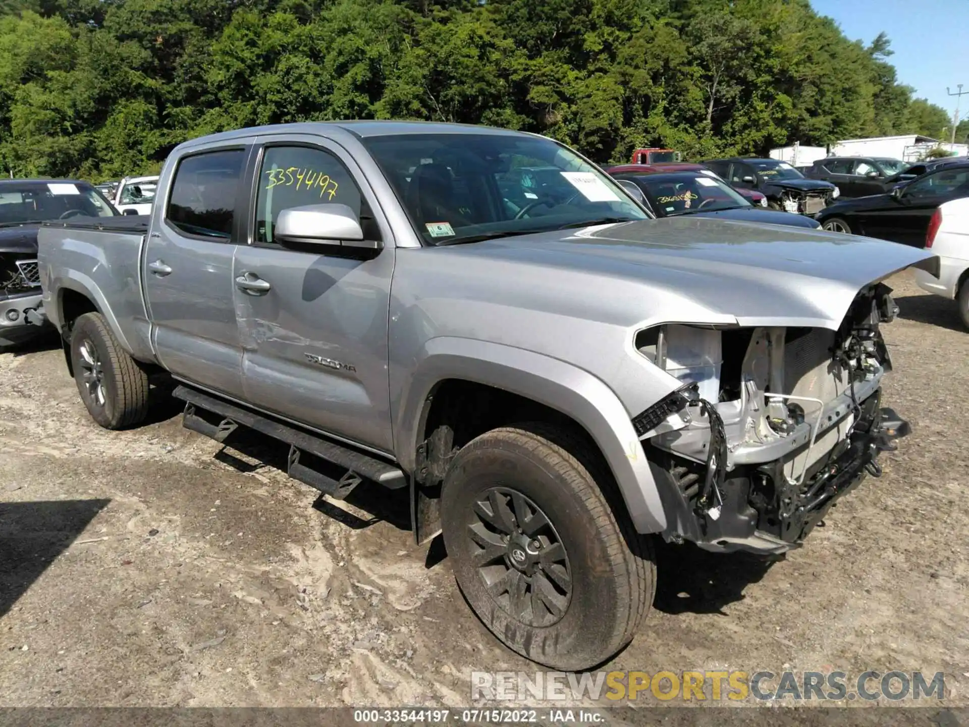 1 Фотография поврежденного автомобиля 3TMDZ5BN5MM114219 TOYOTA TACOMA 4WD 2021