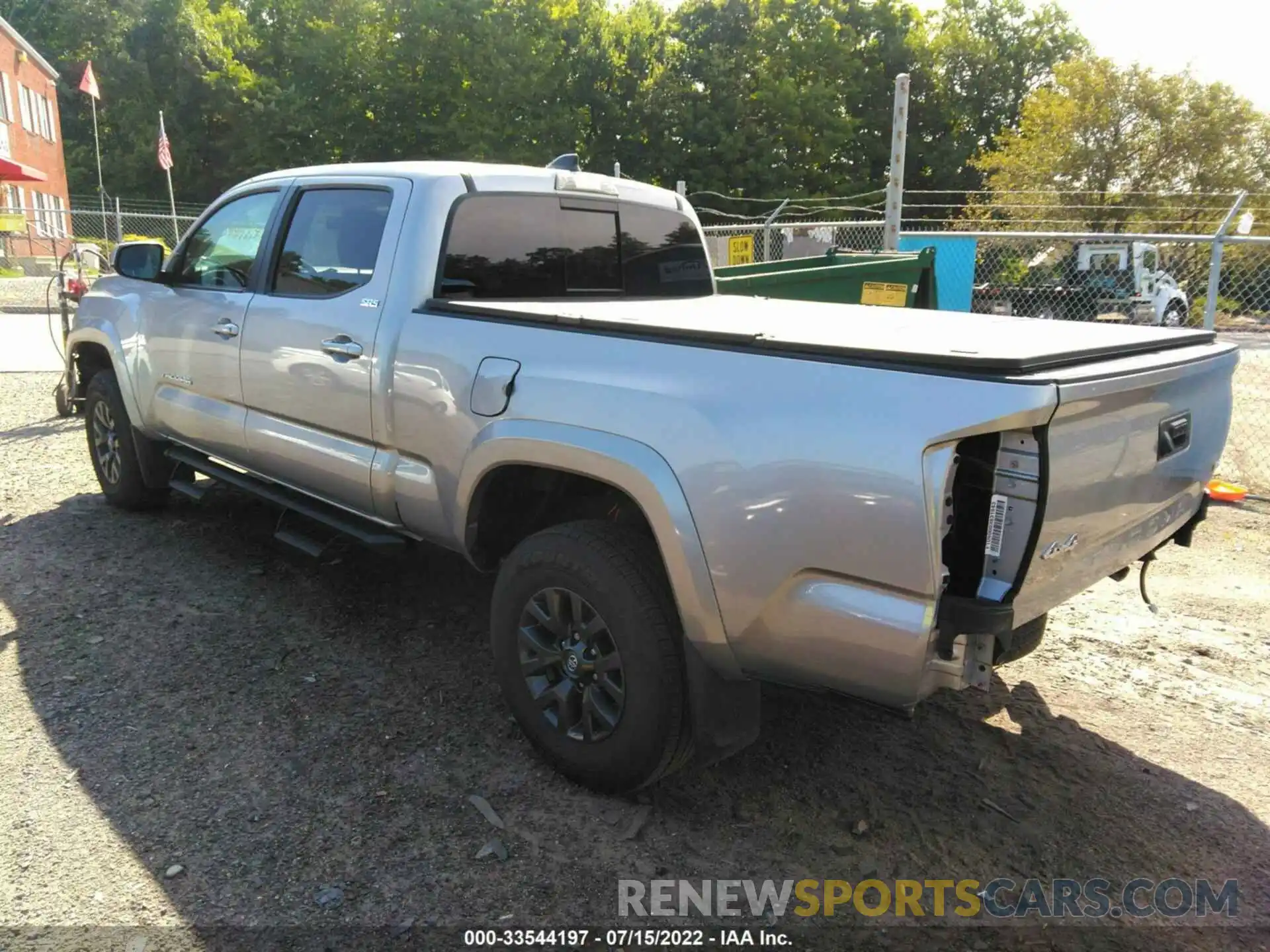 3 Фотография поврежденного автомобиля 3TMDZ5BN5MM114219 TOYOTA TACOMA 4WD 2021