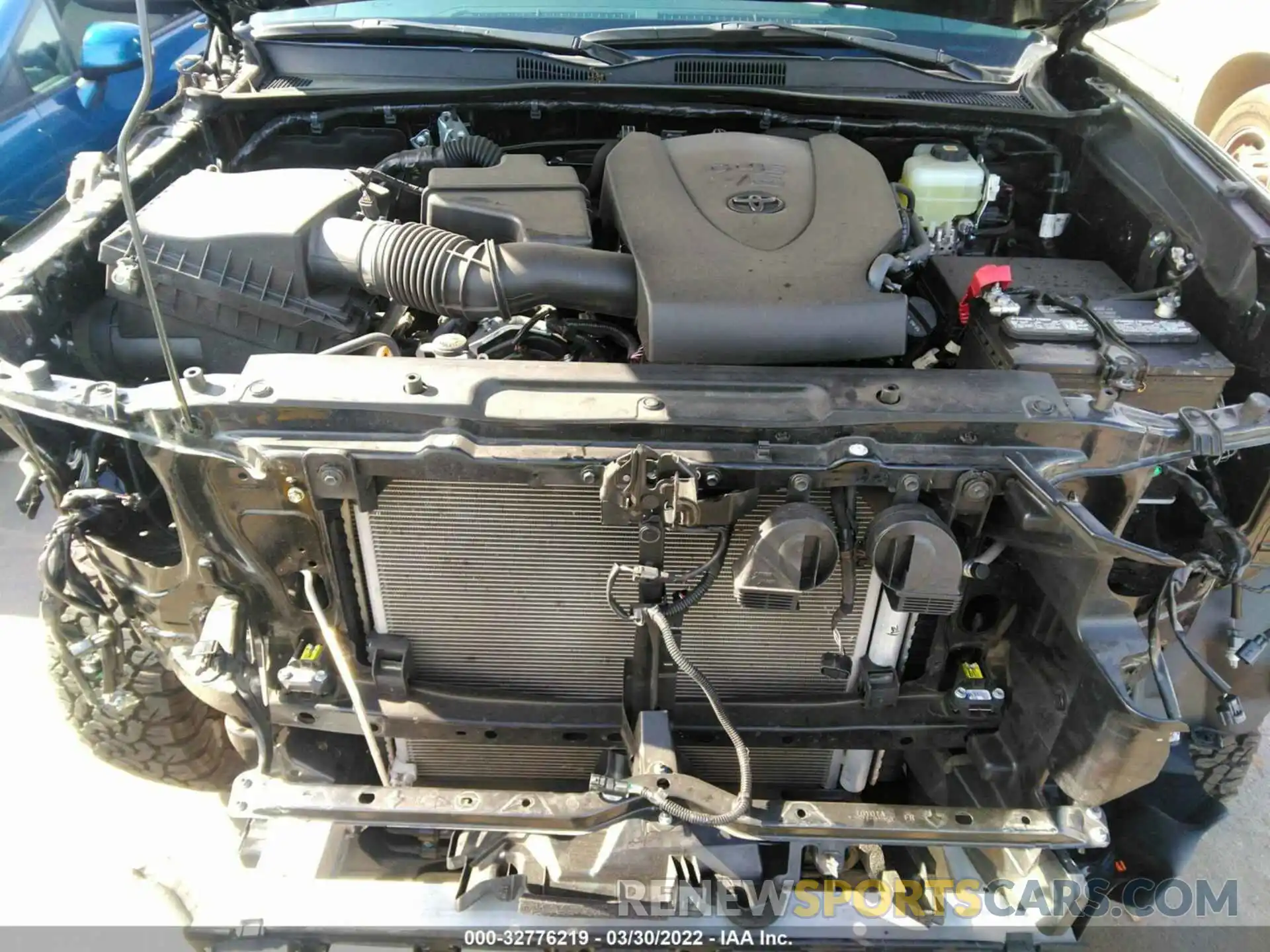 10 Photograph of a damaged car 3TMDZ5BN5MM114897 TOYOTA TACOMA 4WD 2021