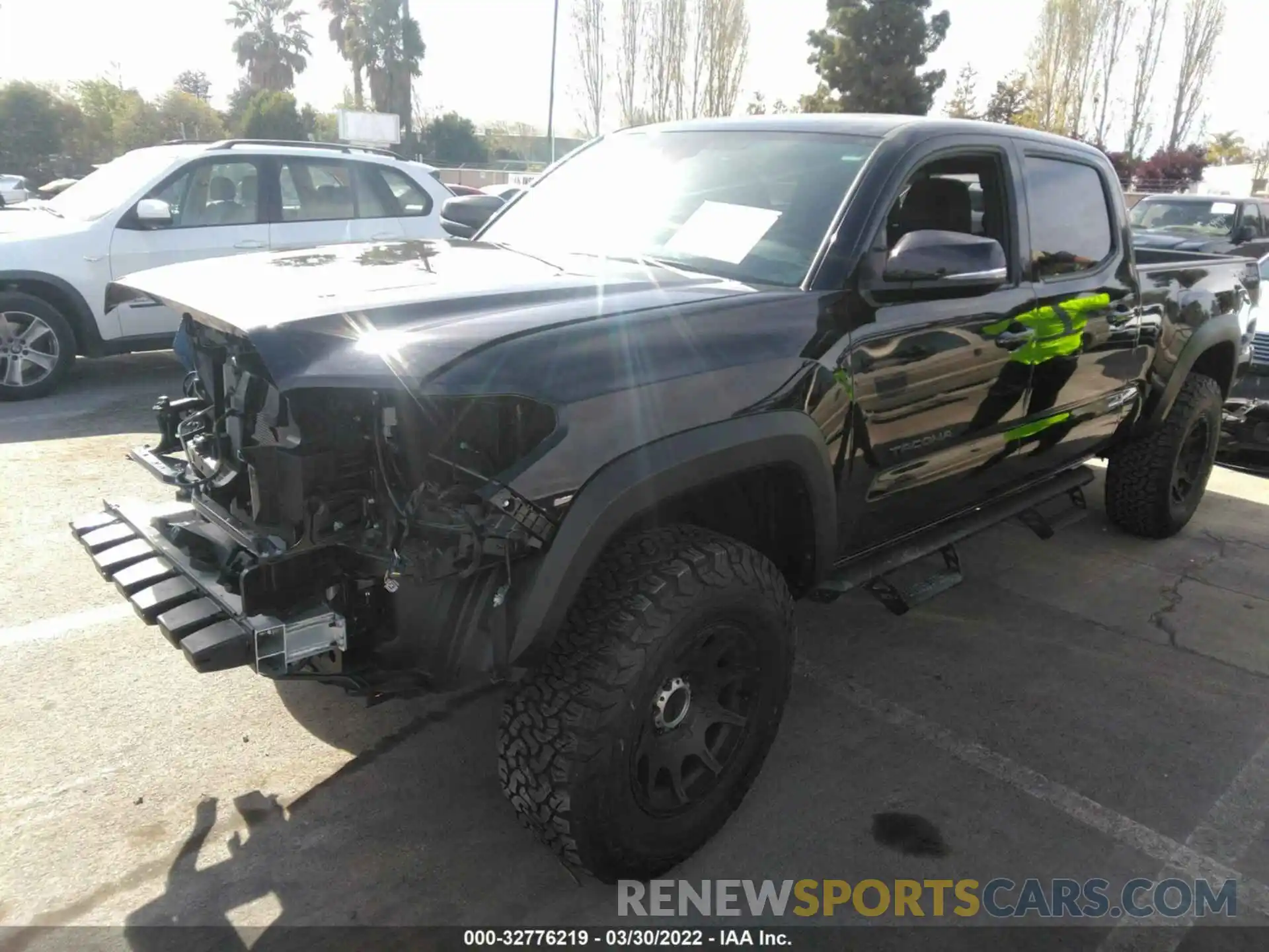 2 Photograph of a damaged car 3TMDZ5BN5MM114897 TOYOTA TACOMA 4WD 2021