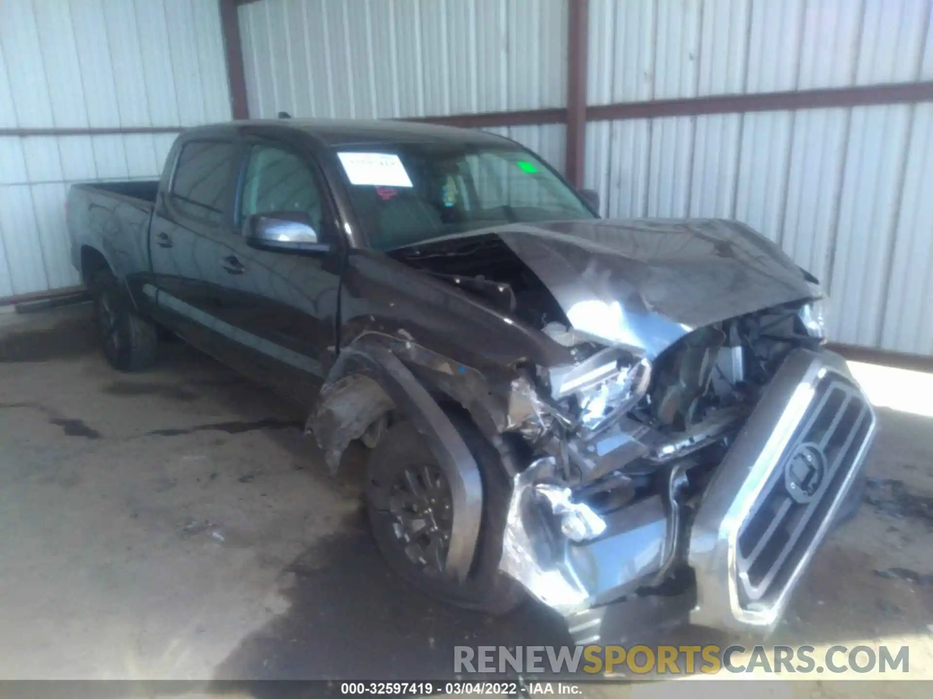 1 Photograph of a damaged car 3TMDZ5BN5MM115175 TOYOTA TACOMA 4WD 2021