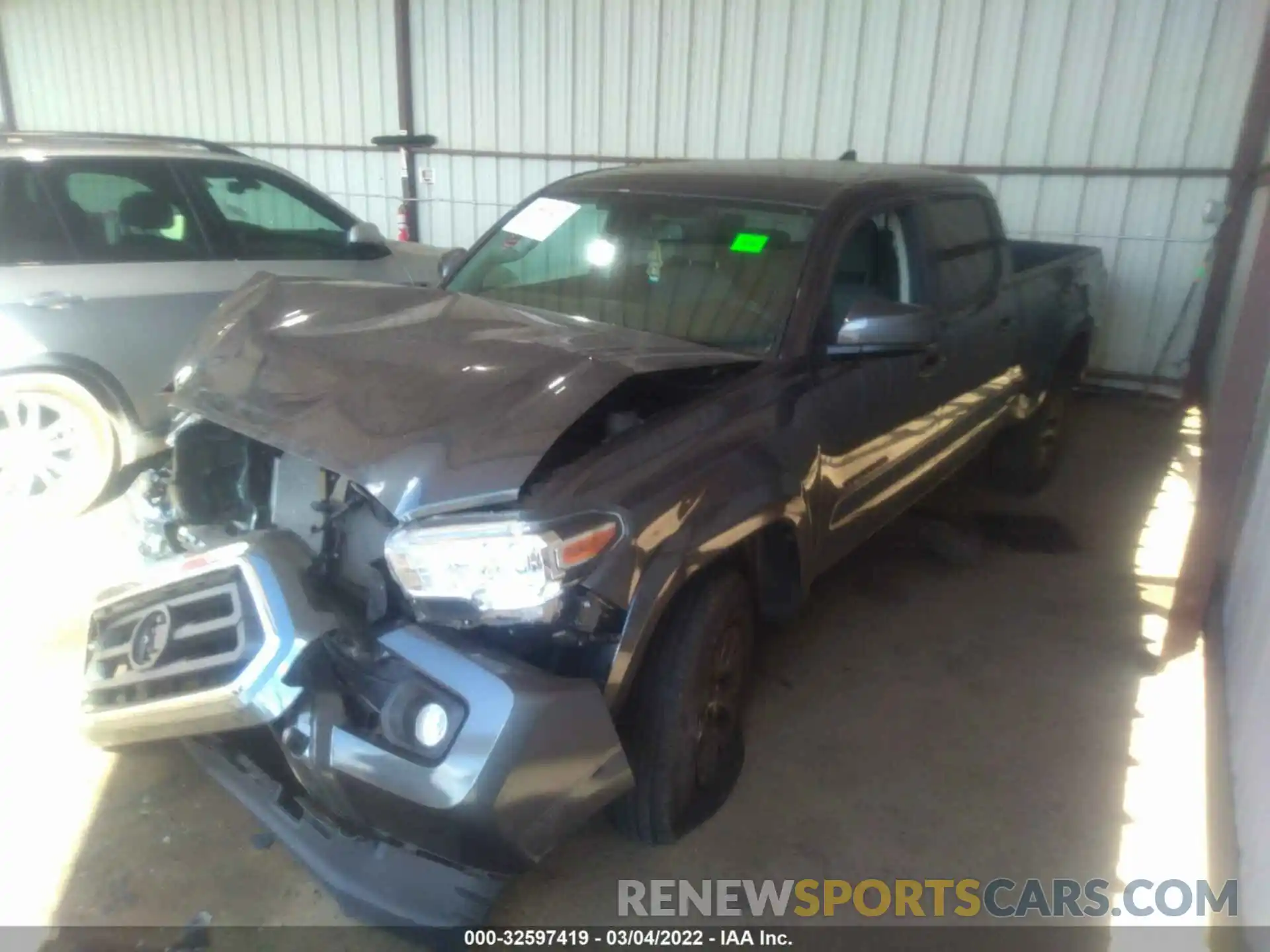 2 Photograph of a damaged car 3TMDZ5BN5MM115175 TOYOTA TACOMA 4WD 2021