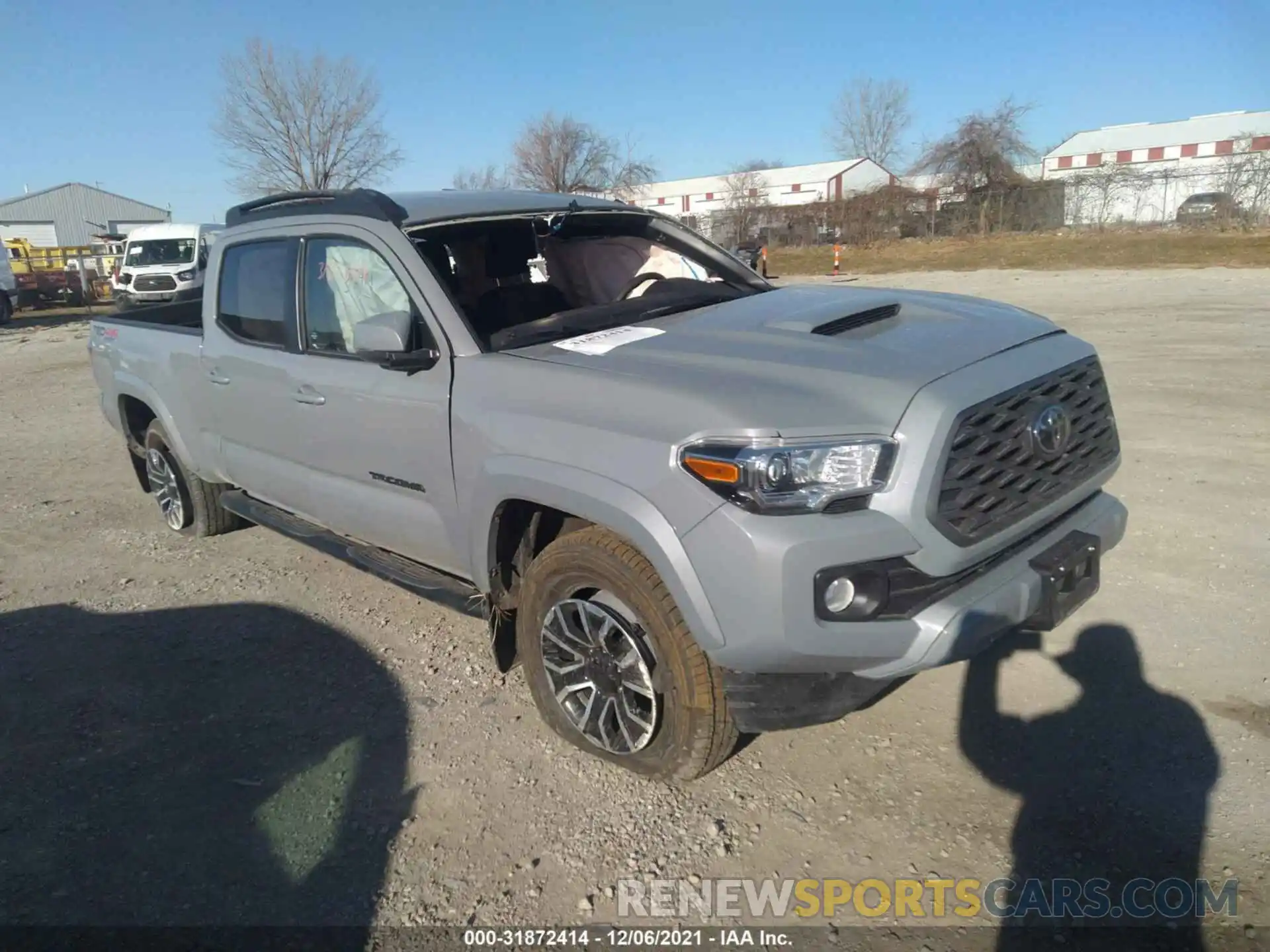 1 Photograph of a damaged car 3TMDZ5BN5MM116522 TOYOTA TACOMA 4WD 2021