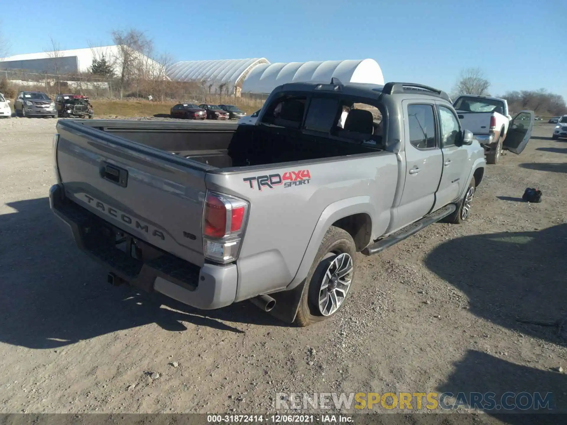 4 Фотография поврежденного автомобиля 3TMDZ5BN5MM116522 TOYOTA TACOMA 4WD 2021