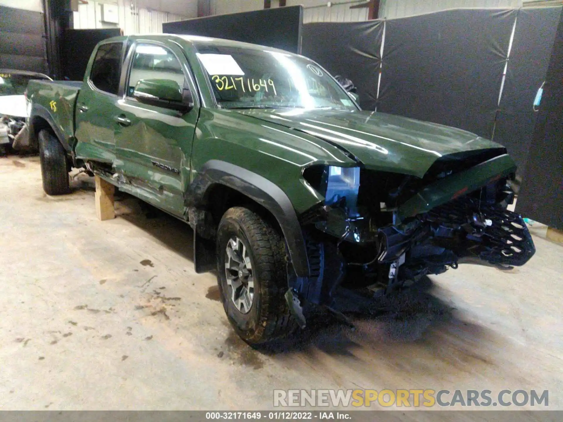 6 Фотография поврежденного автомобиля 3TMDZ5BN5MM117881 TOYOTA TACOMA 4WD 2021