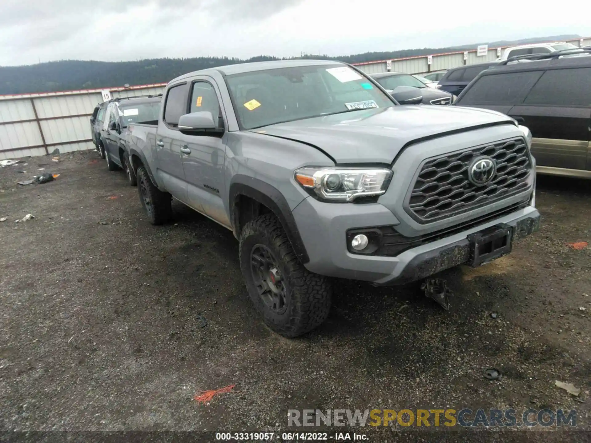 1 Photograph of a damaged car 3TMDZ5BN6MM098905 TOYOTA TACOMA 4WD 2021