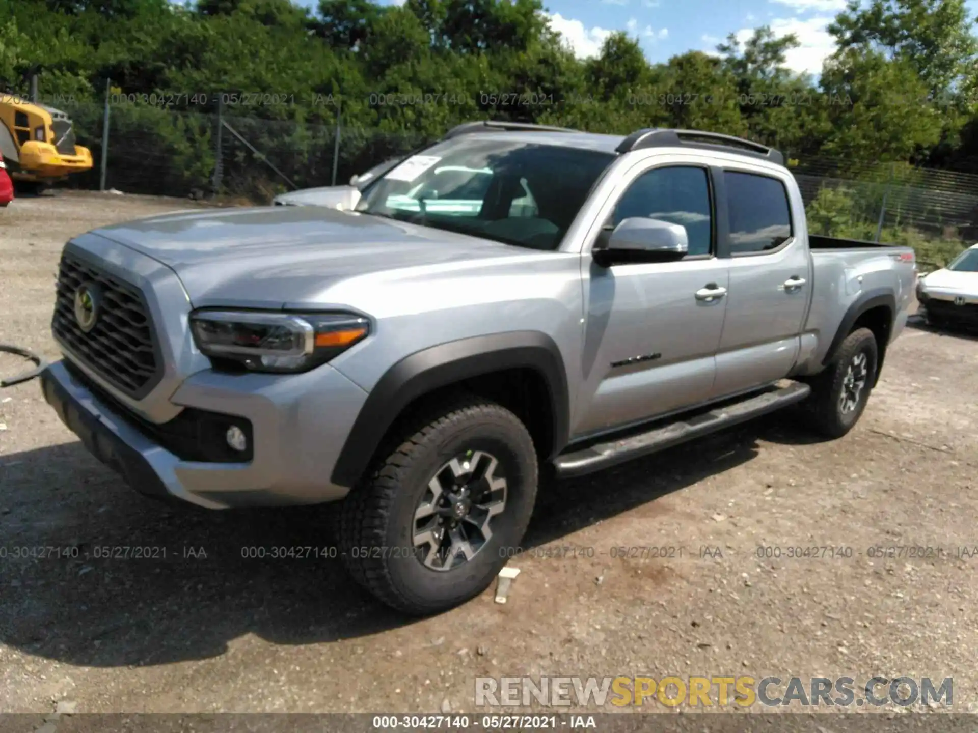 2 Photograph of a damaged car 3TMDZ5BN6MM100295 TOYOTA TACOMA 4WD 2021