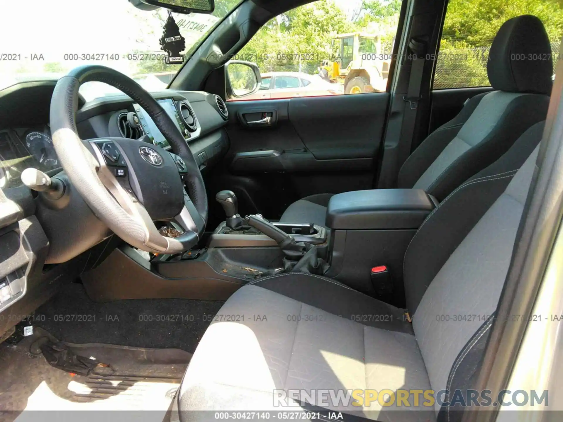 5 Photograph of a damaged car 3TMDZ5BN6MM100295 TOYOTA TACOMA 4WD 2021