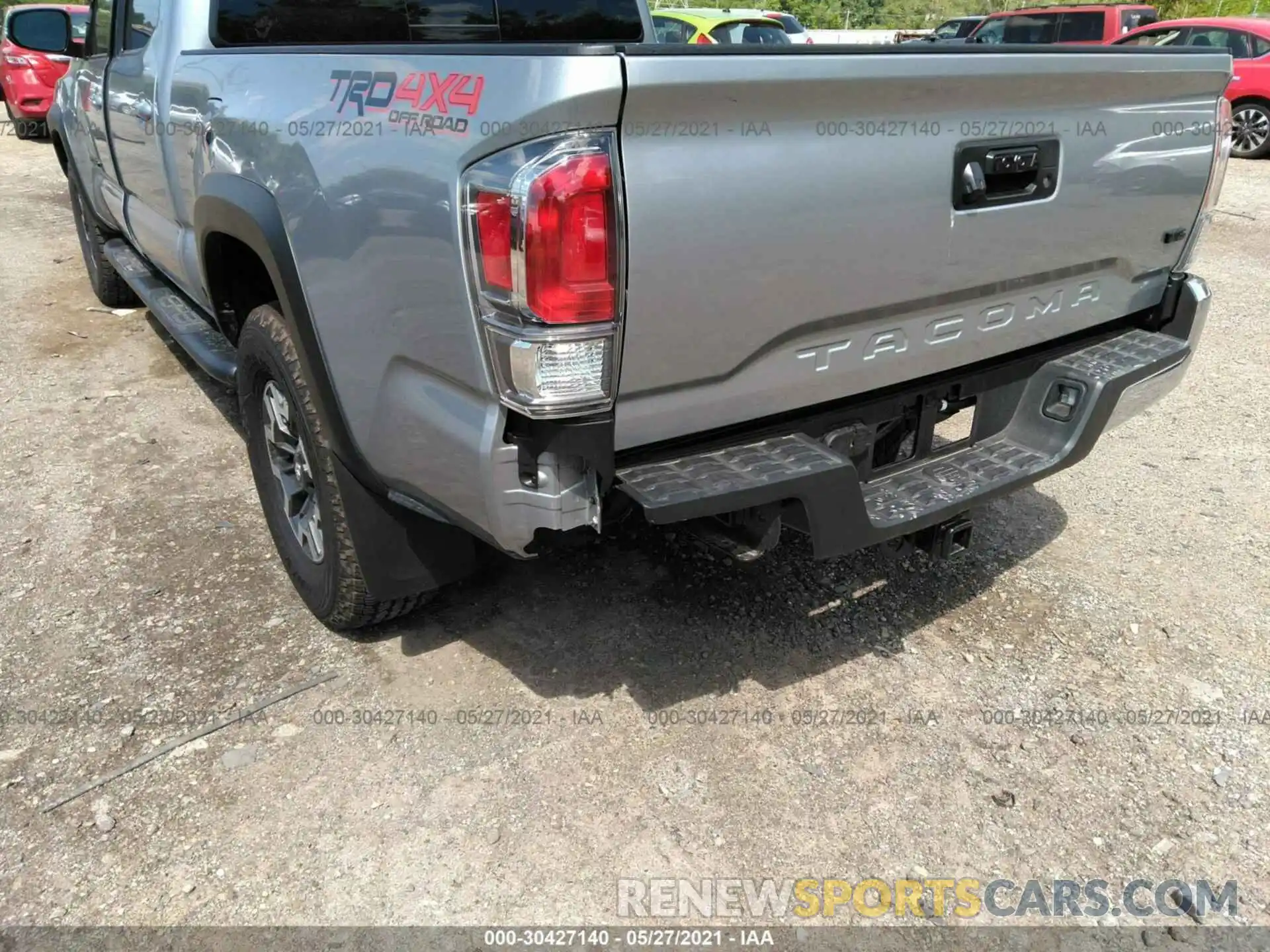 6 Photograph of a damaged car 3TMDZ5BN6MM100295 TOYOTA TACOMA 4WD 2021