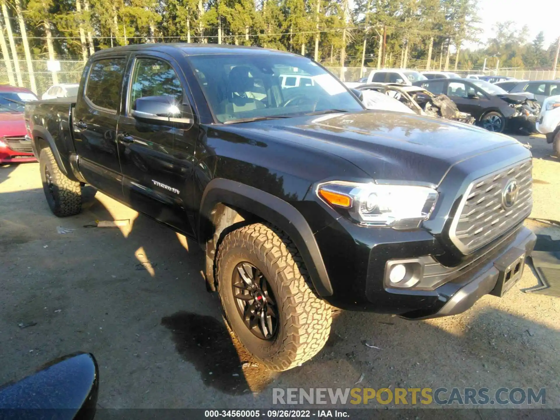 1 Фотография поврежденного автомобиля 3TMDZ5BN6MM100684 TOYOTA TACOMA 4WD 2021