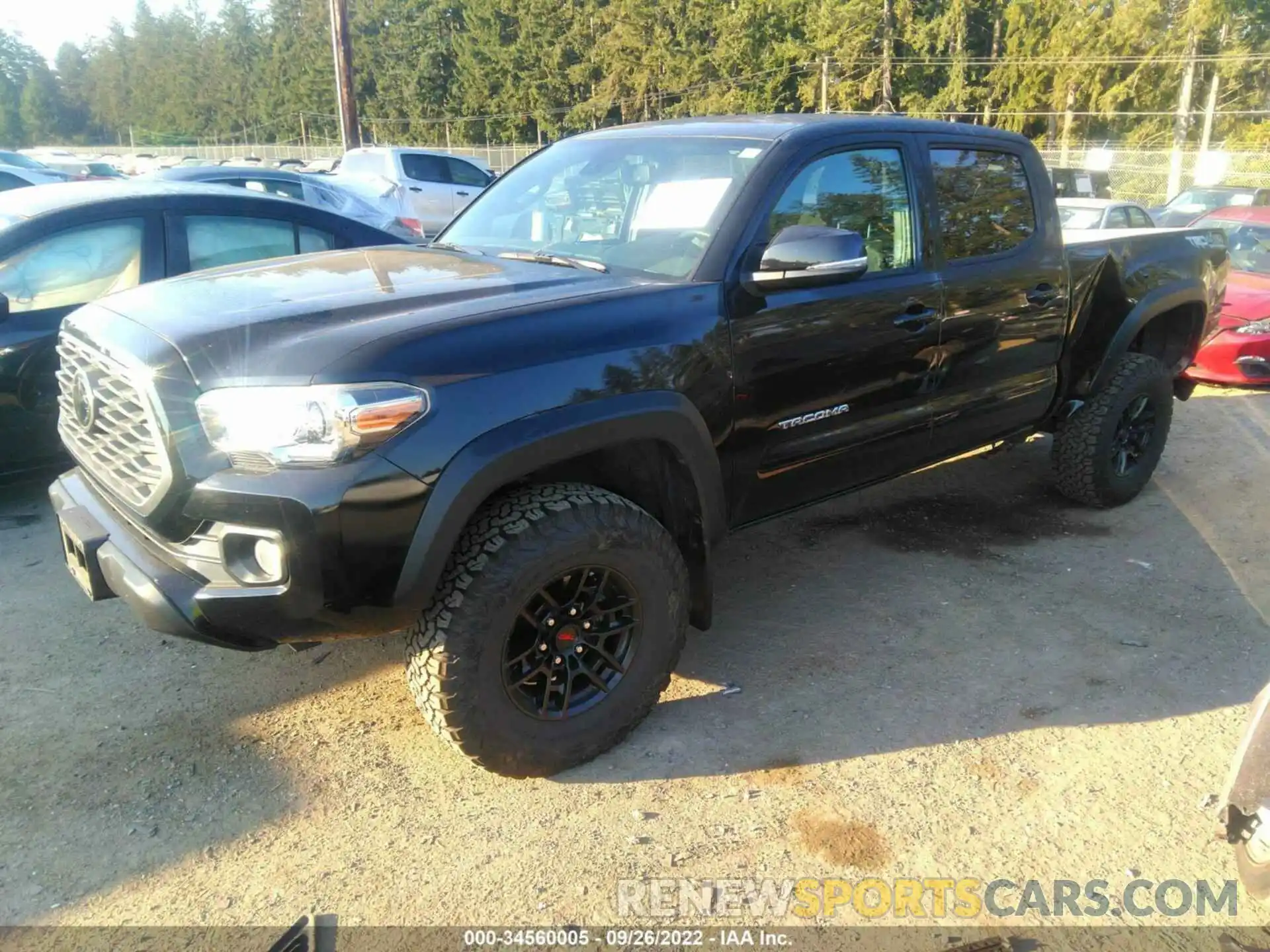 2 Фотография поврежденного автомобиля 3TMDZ5BN6MM100684 TOYOTA TACOMA 4WD 2021