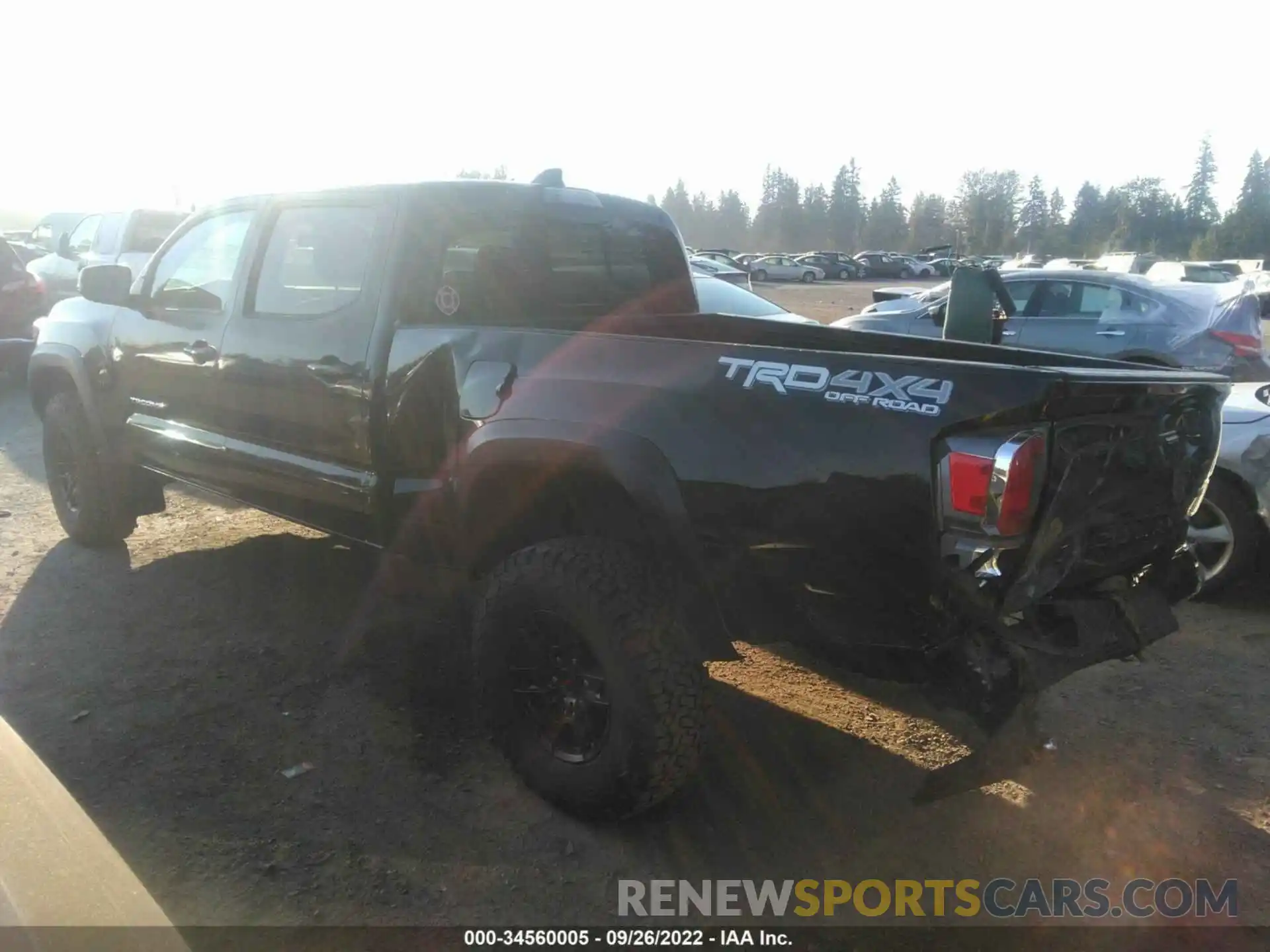 3 Фотография поврежденного автомобиля 3TMDZ5BN6MM100684 TOYOTA TACOMA 4WD 2021