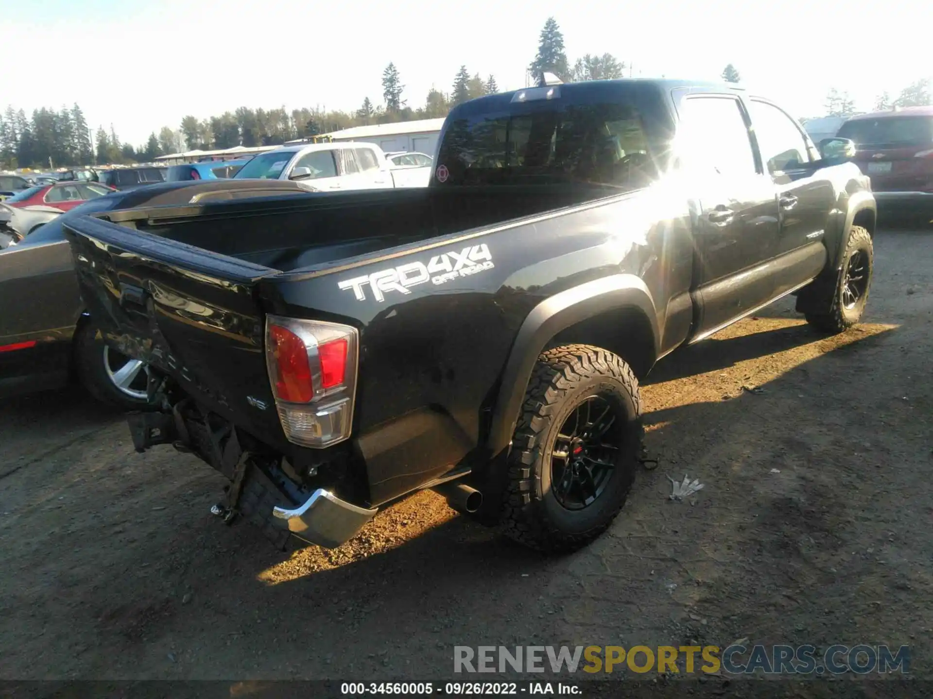 4 Фотография поврежденного автомобиля 3TMDZ5BN6MM100684 TOYOTA TACOMA 4WD 2021