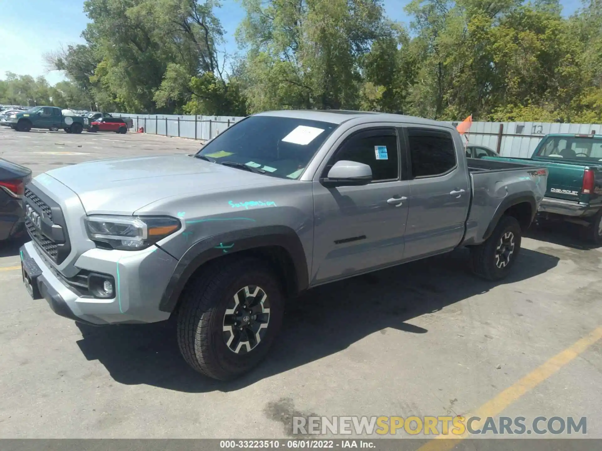 2 Фотография поврежденного автомобиля 3TMDZ5BN6MM109093 TOYOTA TACOMA 4WD 2021