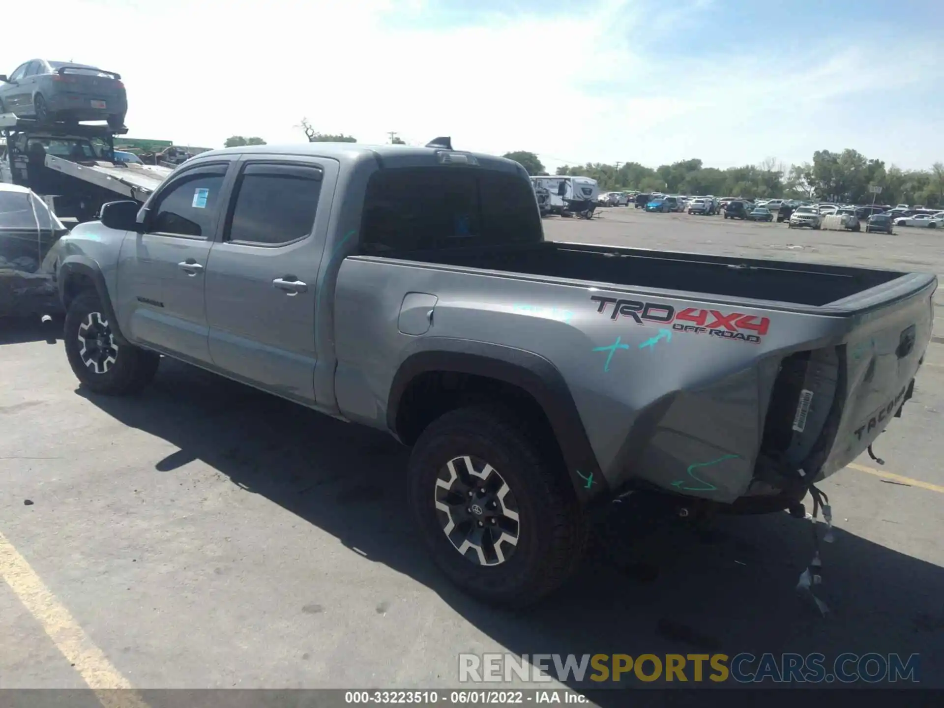 3 Фотография поврежденного автомобиля 3TMDZ5BN6MM109093 TOYOTA TACOMA 4WD 2021