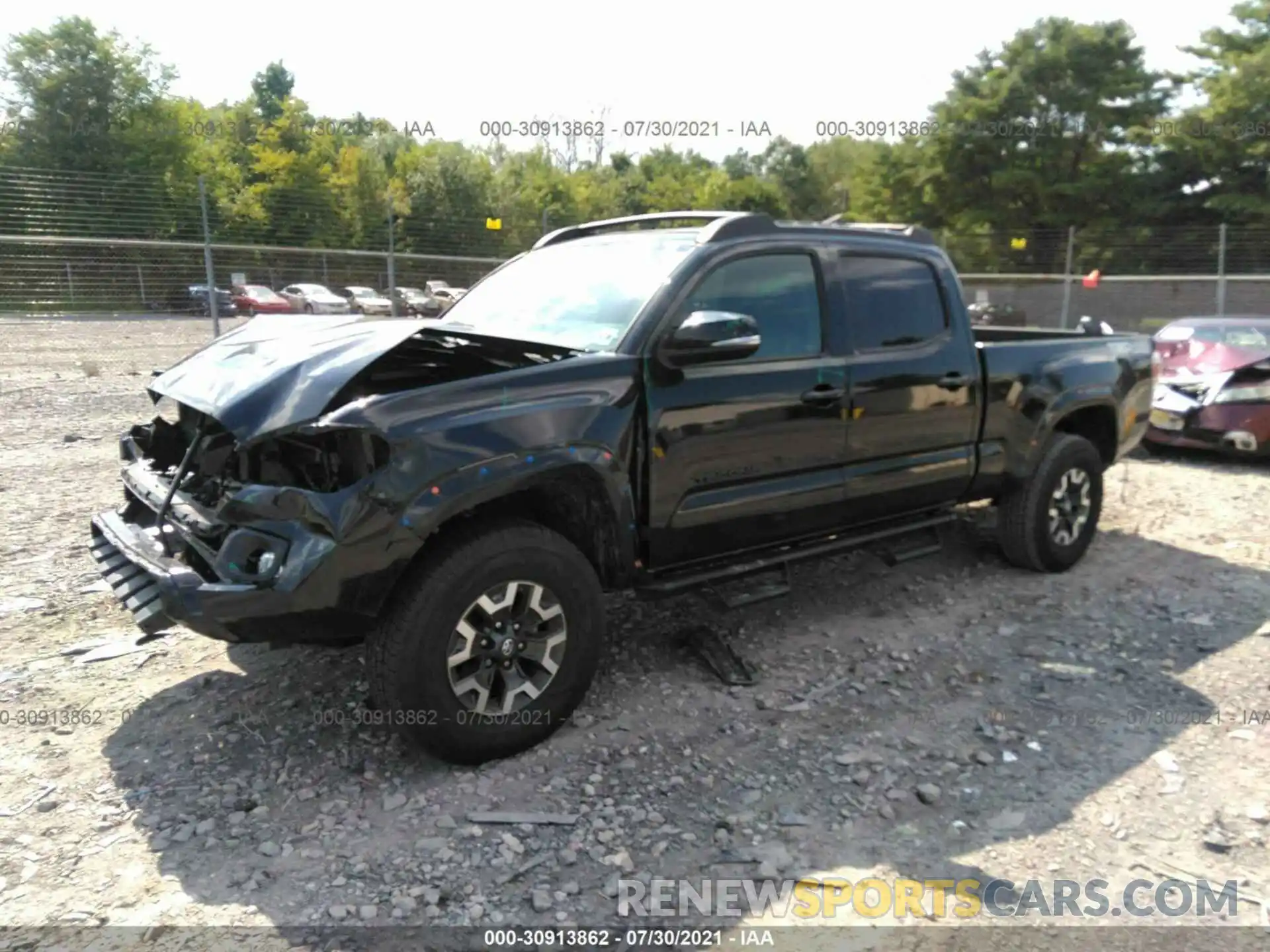 2 Photograph of a damaged car 3TMDZ5BN7MM100970 TOYOTA TACOMA 4WD 2021