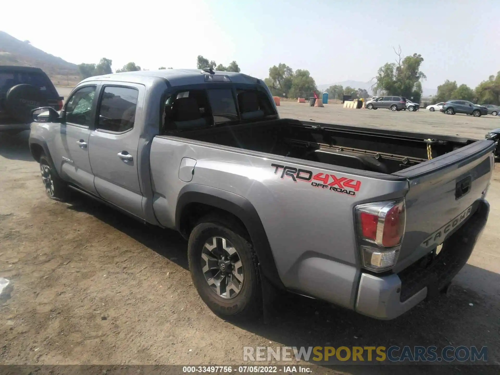 3 Photograph of a damaged car 3TMDZ5BN7MM103156 TOYOTA TACOMA 4WD 2021