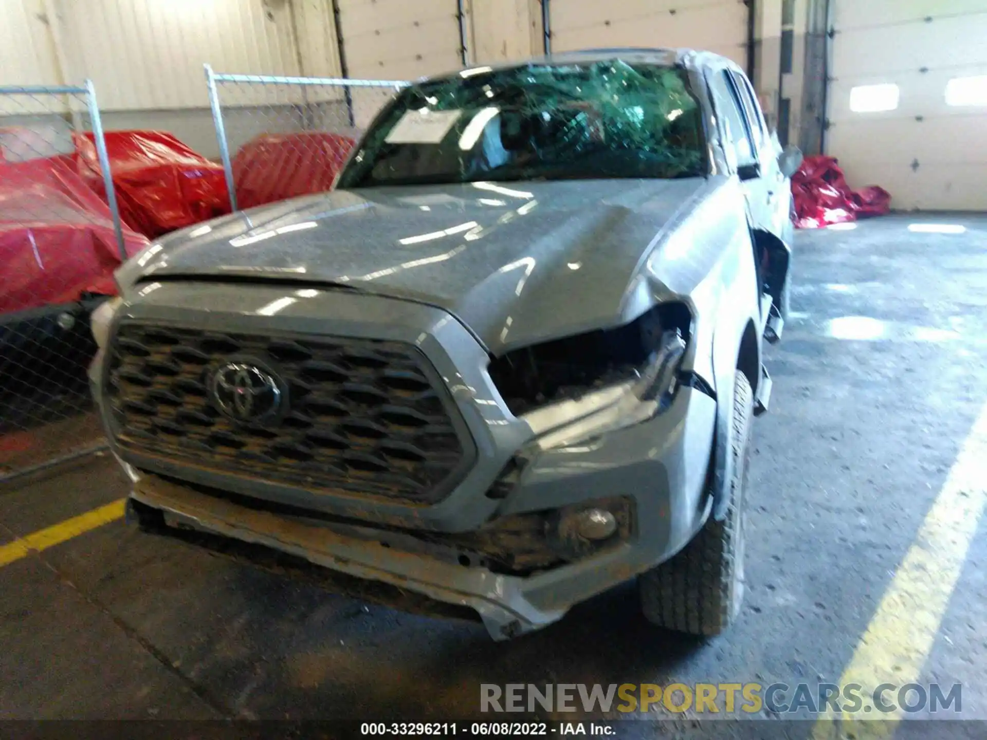 6 Photograph of a damaged car 3TMDZ5BN7MM111726 TOYOTA TACOMA 4WD 2021