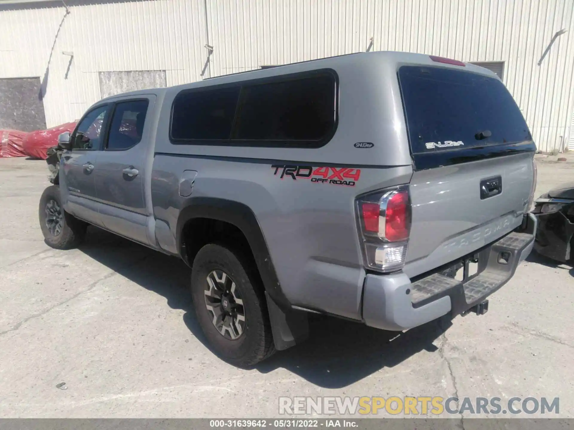 3 Photograph of a damaged car 3TMDZ5BN7MM114478 TOYOTA TACOMA 4WD 2021