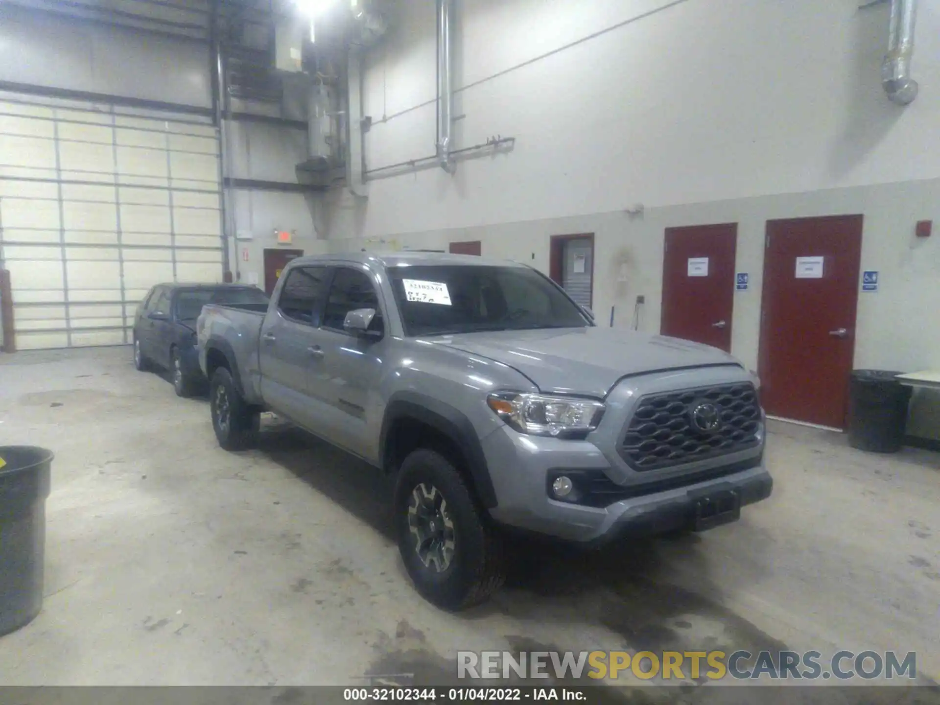 1 Photograph of a damaged car 3TMDZ5BN7MM114951 TOYOTA TACOMA 4WD 2021