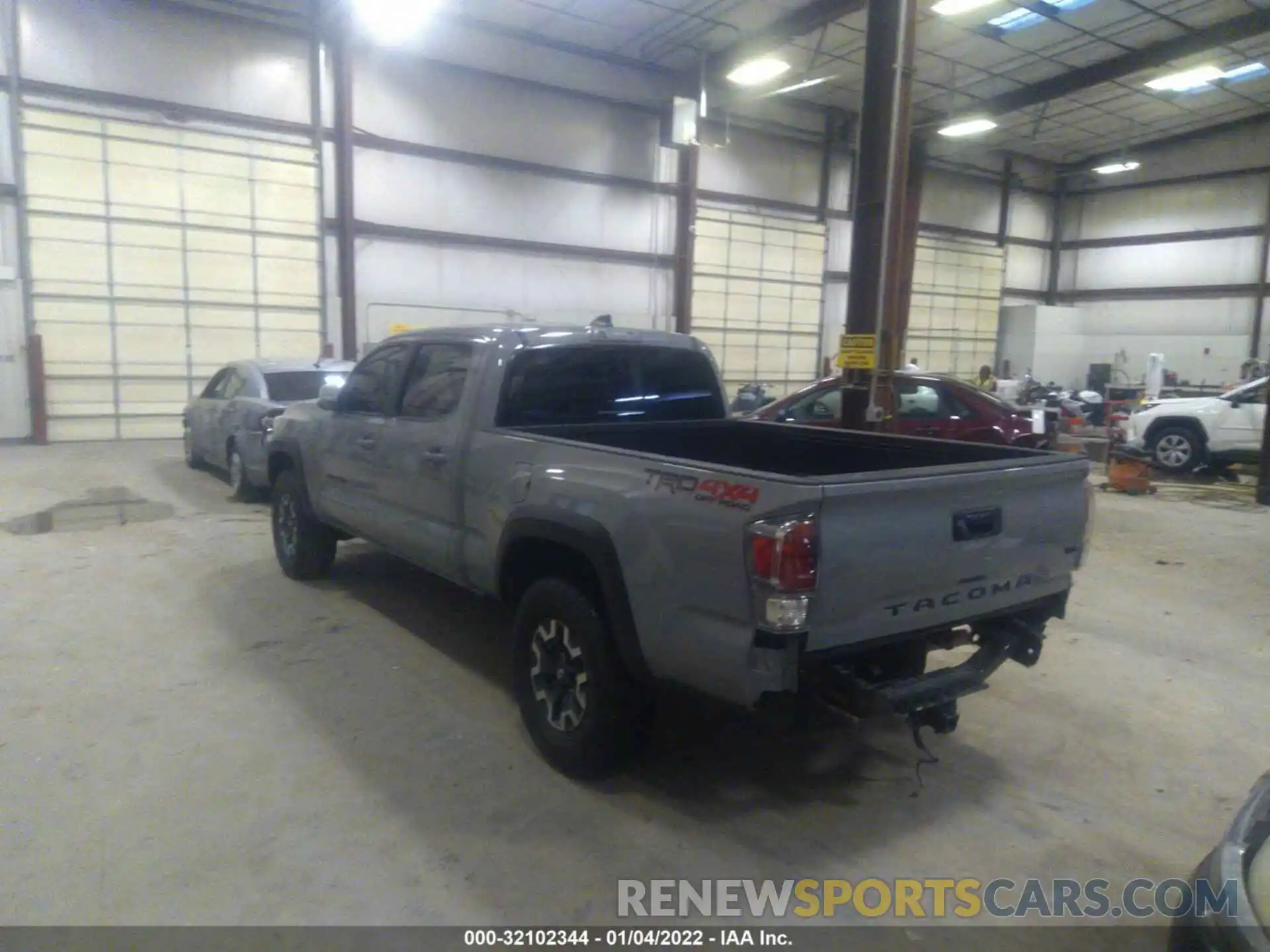 3 Photograph of a damaged car 3TMDZ5BN7MM114951 TOYOTA TACOMA 4WD 2021