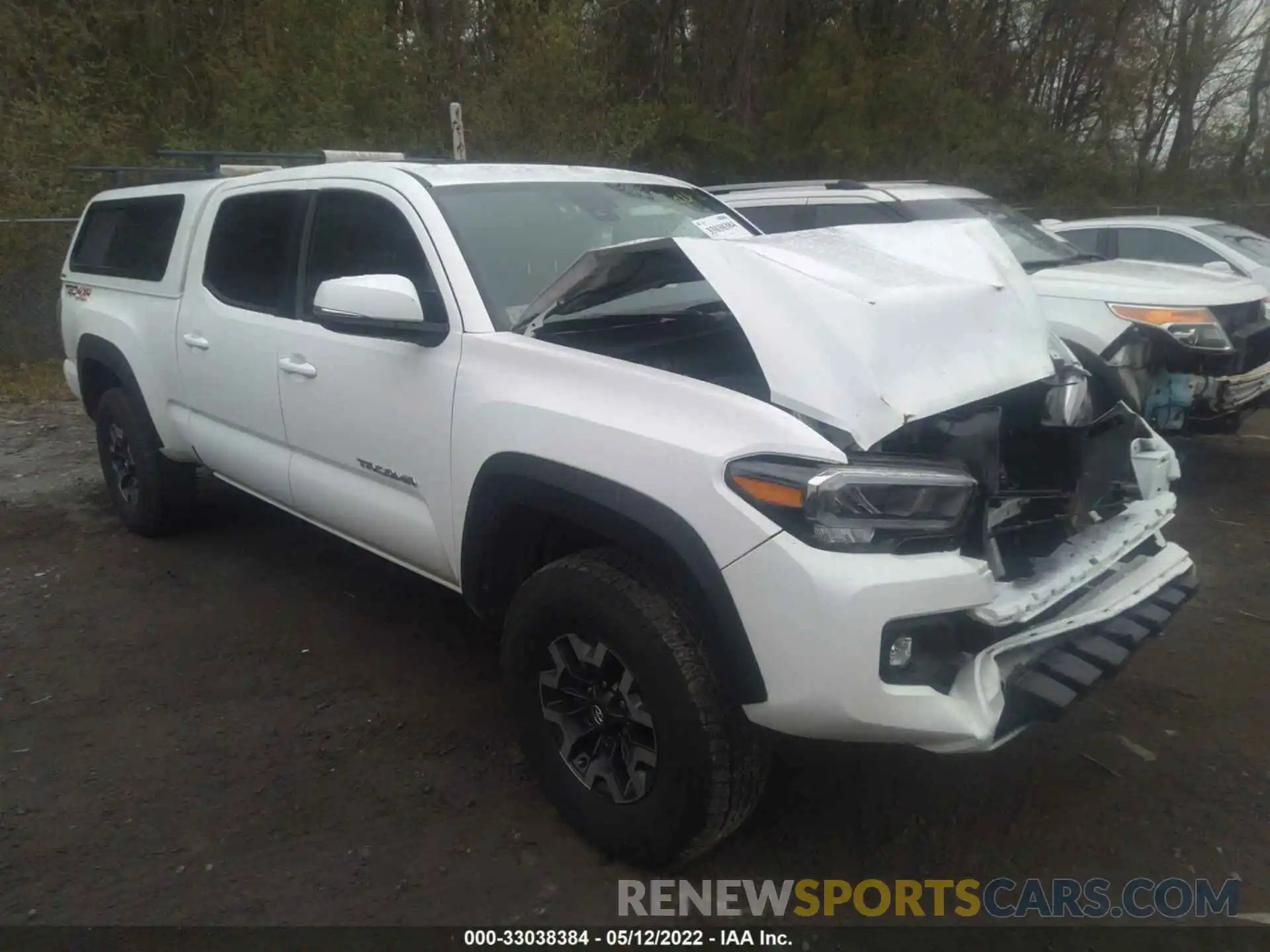 1 Photograph of a damaged car 3TMDZ5BN7MM117526 TOYOTA TACOMA 4WD 2021