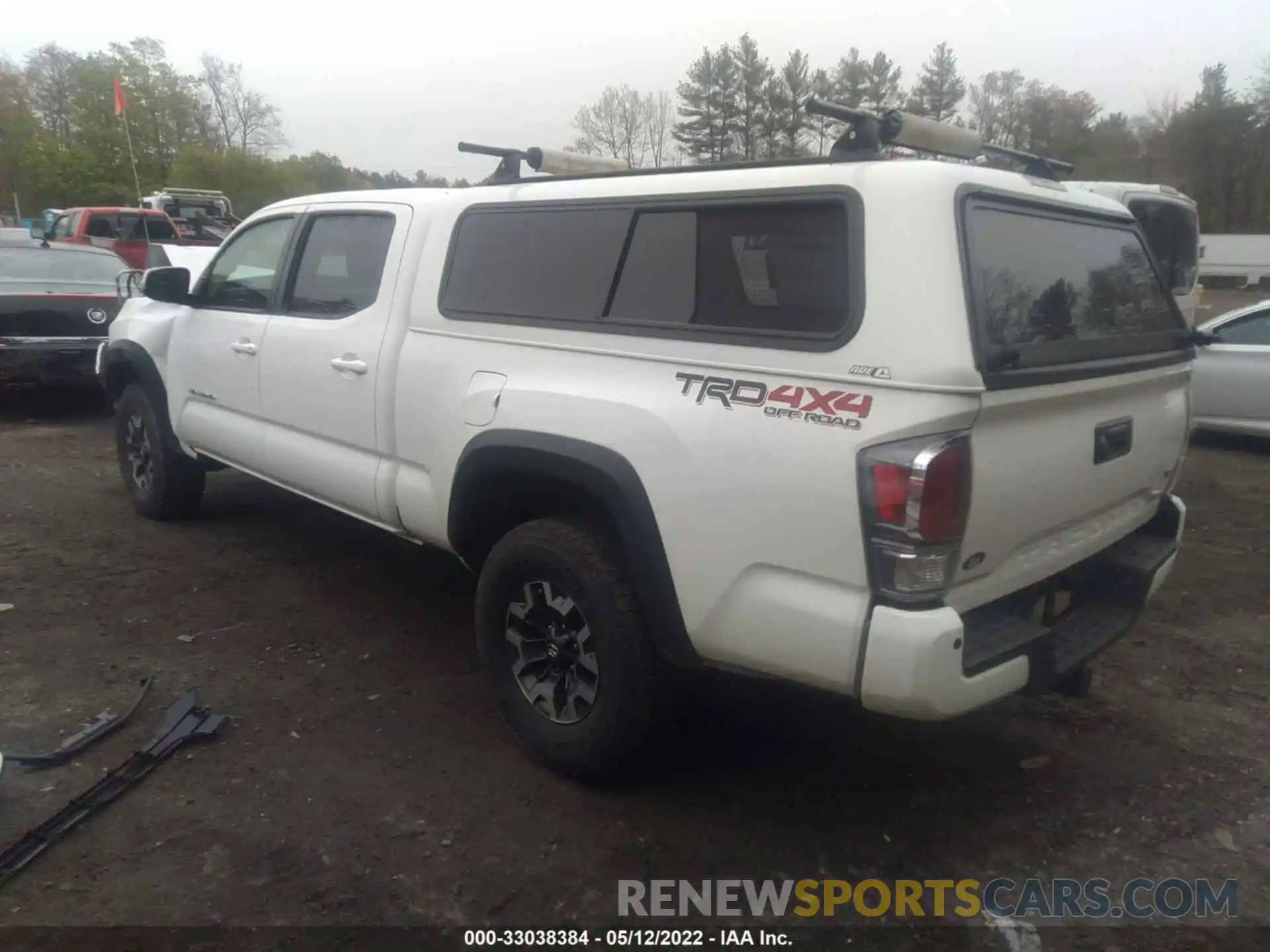 3 Photograph of a damaged car 3TMDZ5BN7MM117526 TOYOTA TACOMA 4WD 2021