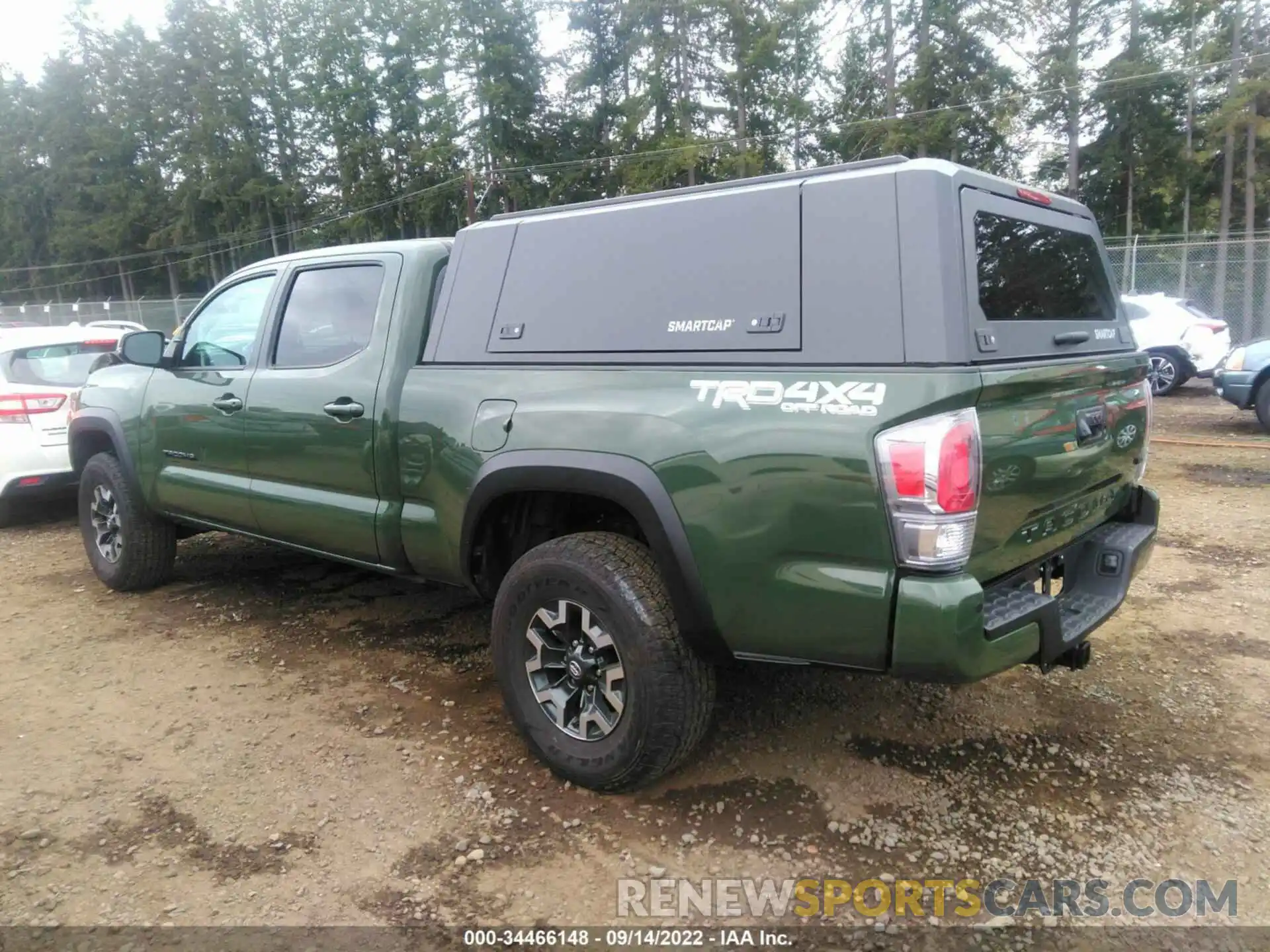 3 Photograph of a damaged car 3TMDZ5BN7MM118059 TOYOTA TACOMA 4WD 2021