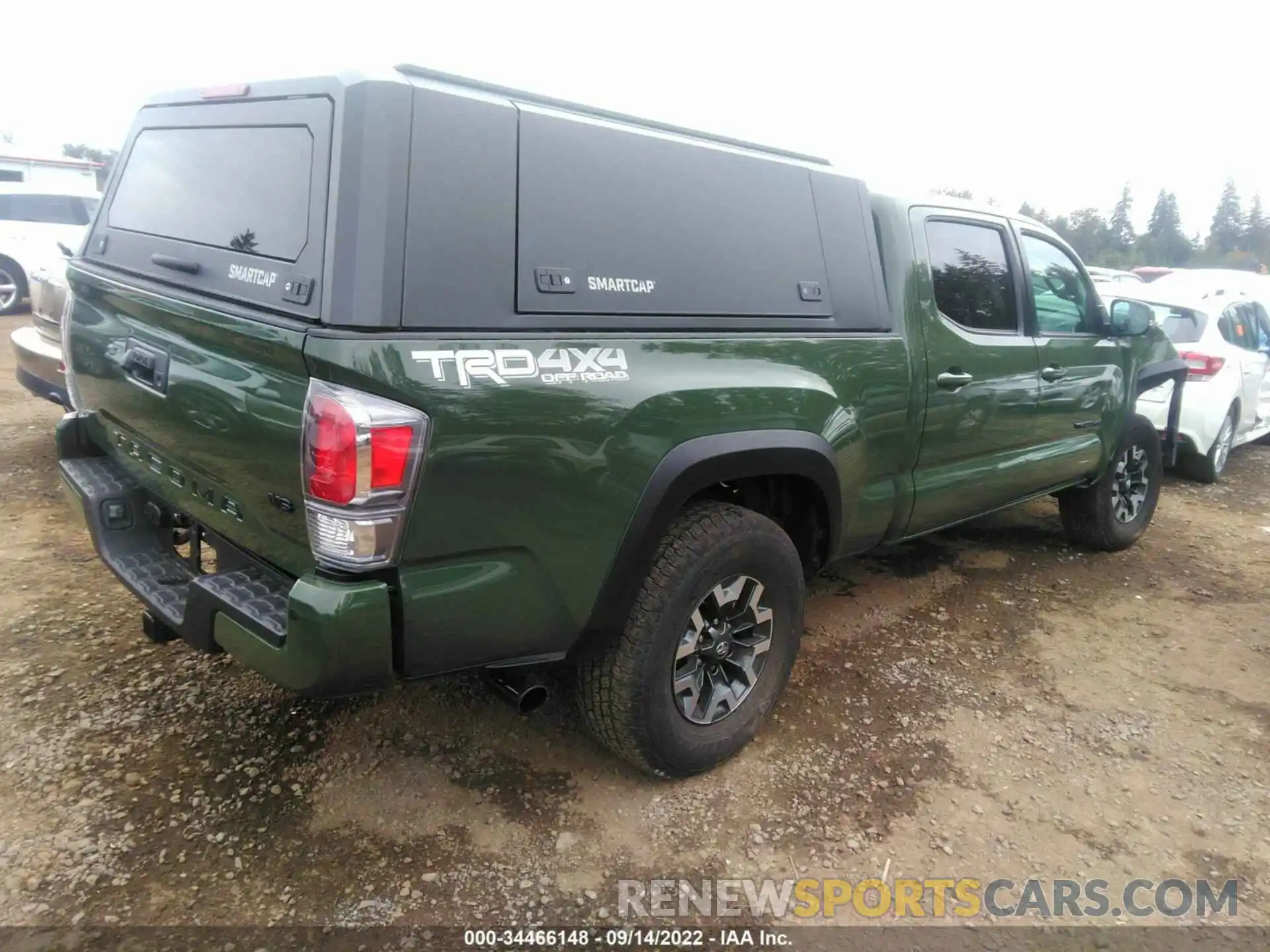 4 Photograph of a damaged car 3TMDZ5BN7MM118059 TOYOTA TACOMA 4WD 2021