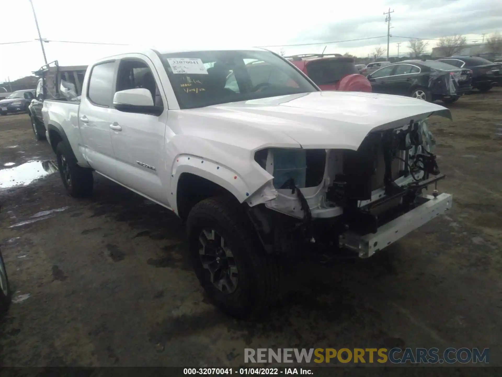 1 Фотография поврежденного автомобиля 3TMDZ5BN7MM121026 TOYOTA TACOMA 4WD 2021