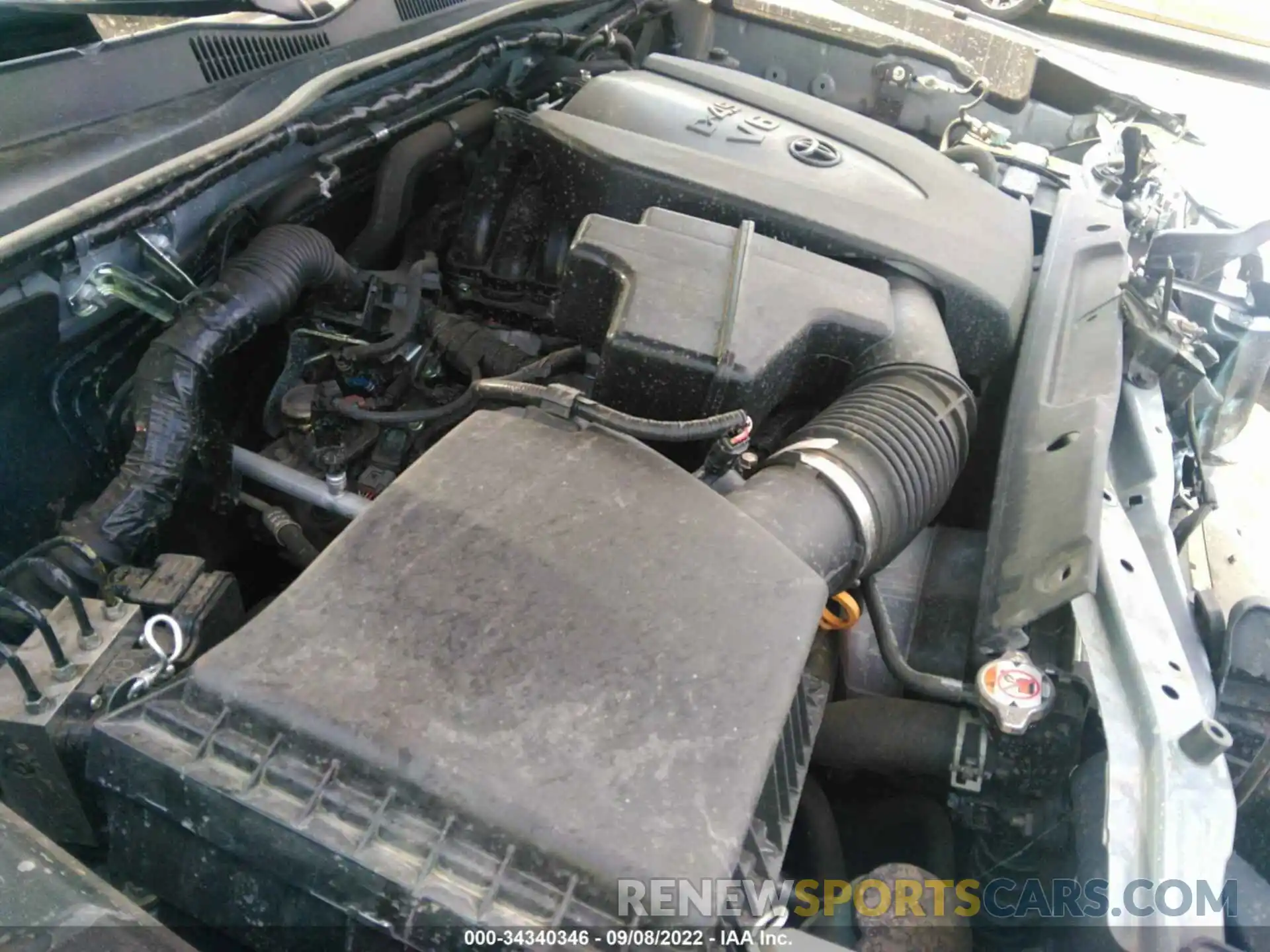 10 Photograph of a damaged car 3TMDZ5BN8MM101819 TOYOTA TACOMA 4WD 2021