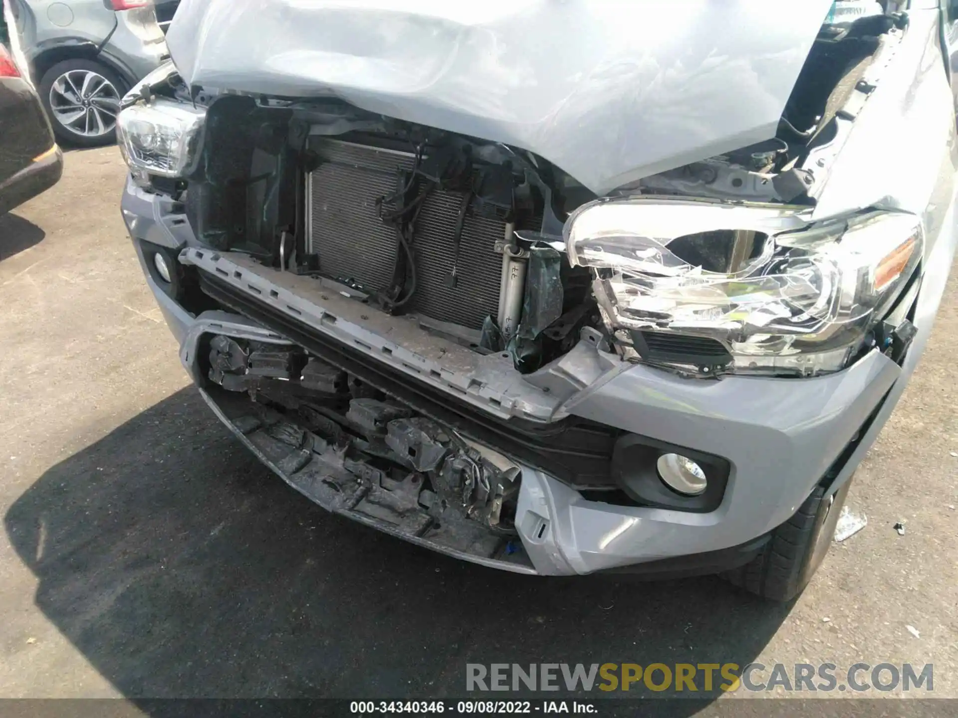 6 Photograph of a damaged car 3TMDZ5BN8MM101819 TOYOTA TACOMA 4WD 2021