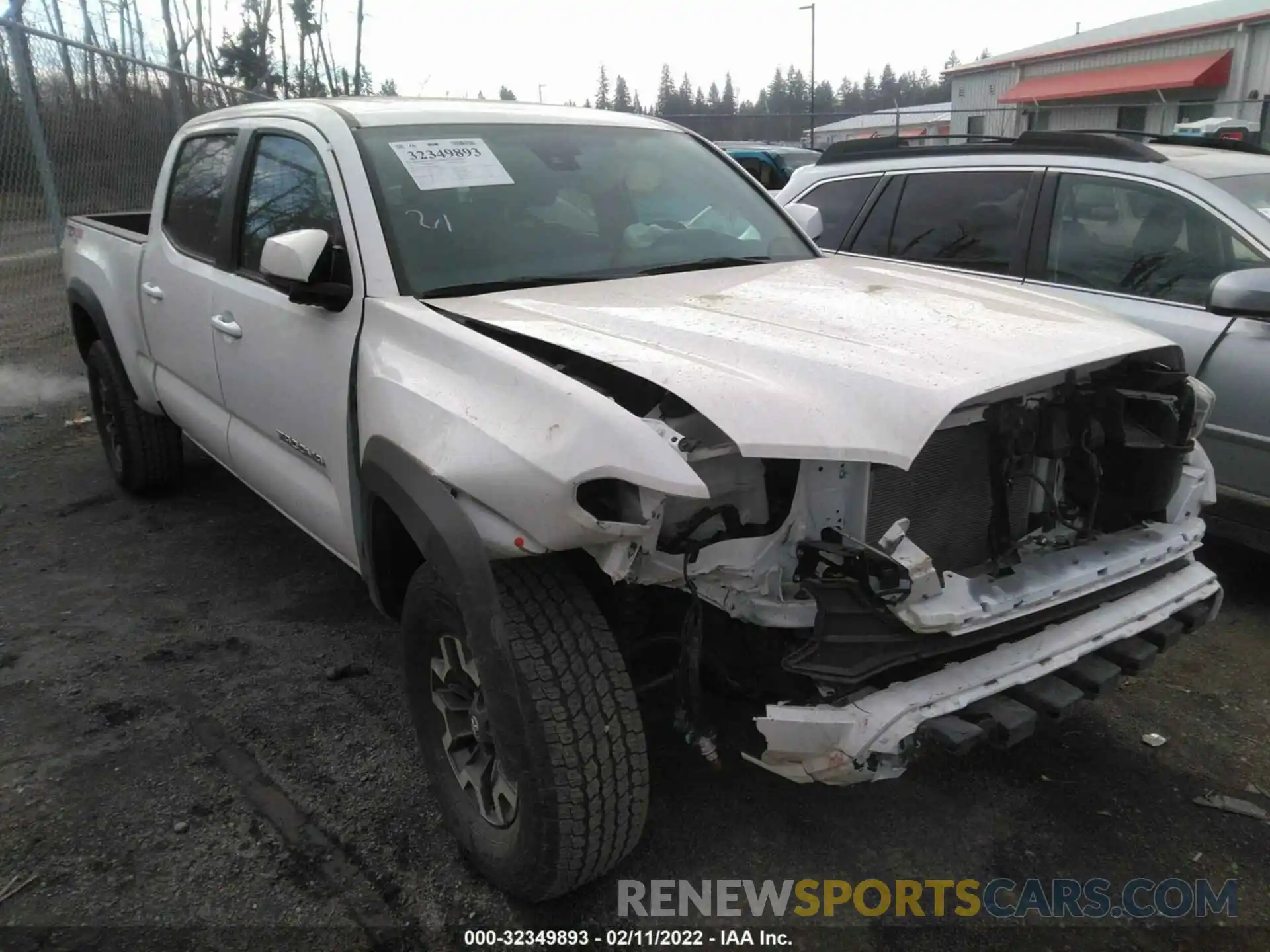 1 Photograph of a damaged car 3TMDZ5BN9MM114837 TOYOTA TACOMA 4WD 2021