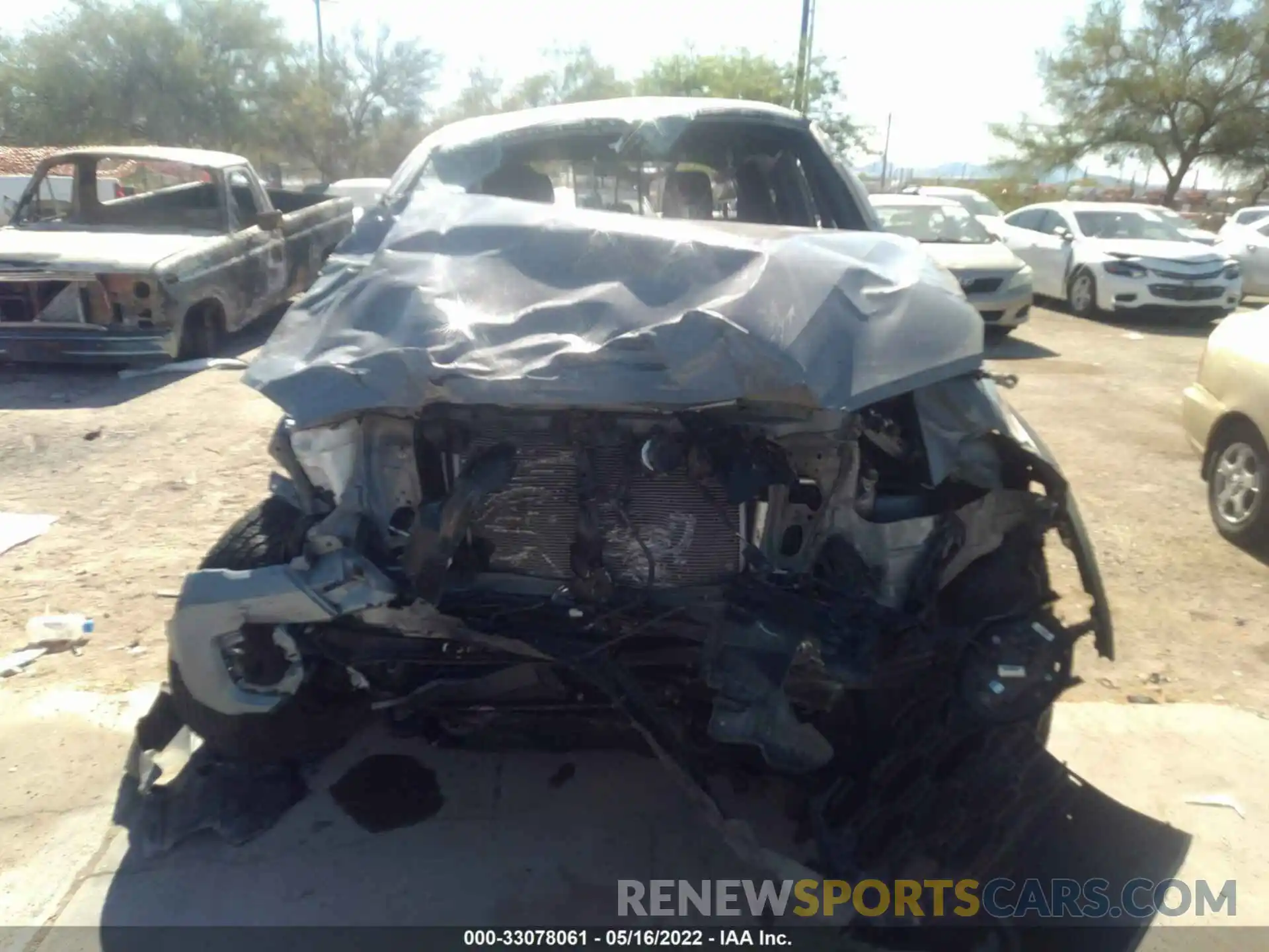 6 Photograph of a damaged car 3TMDZ5BN9MM115941 TOYOTA TACOMA 4WD 2021