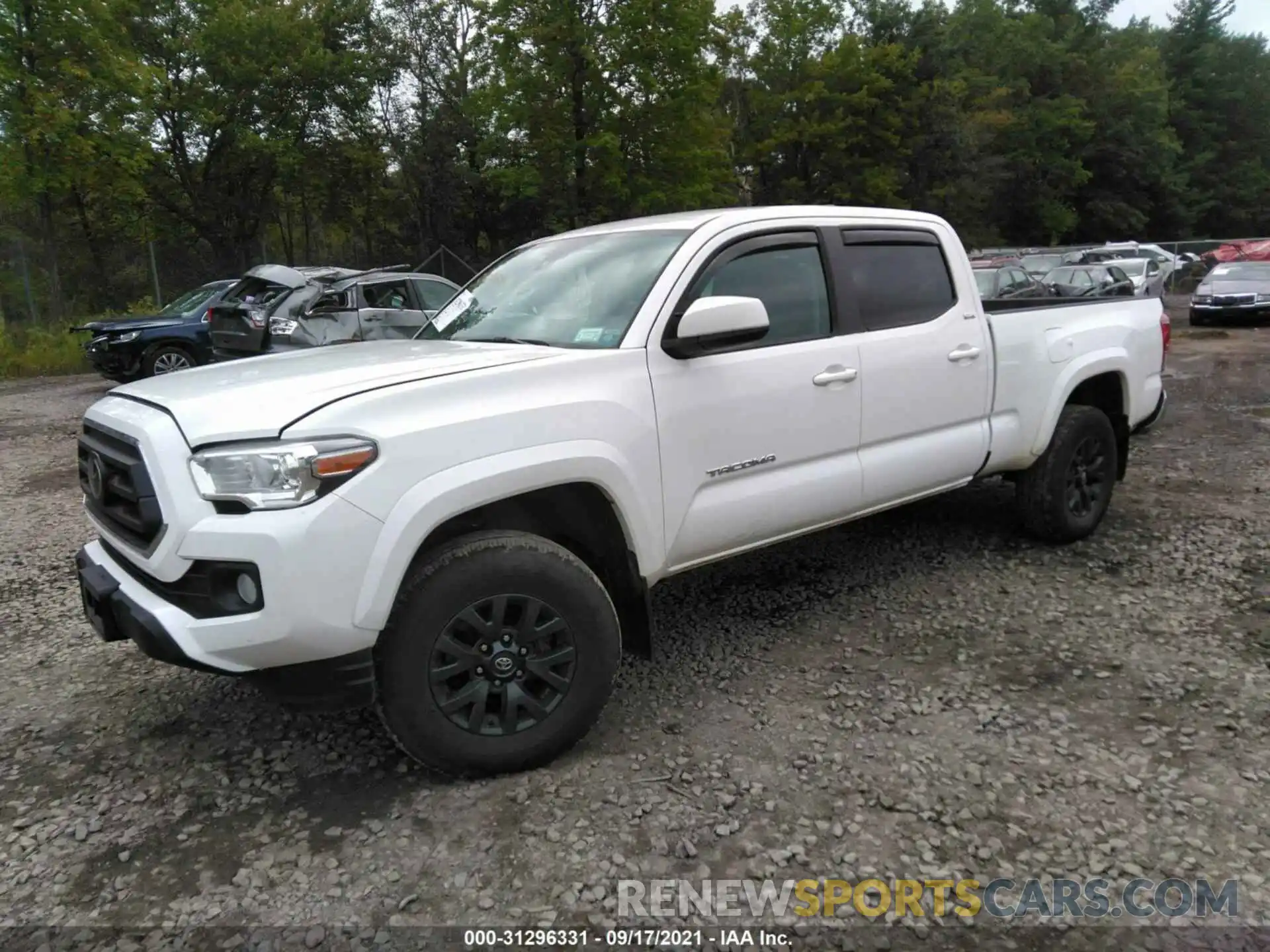 2 Photograph of a damaged car 3TMDZ5BNXMM099653 TOYOTA TACOMA 4WD 2021