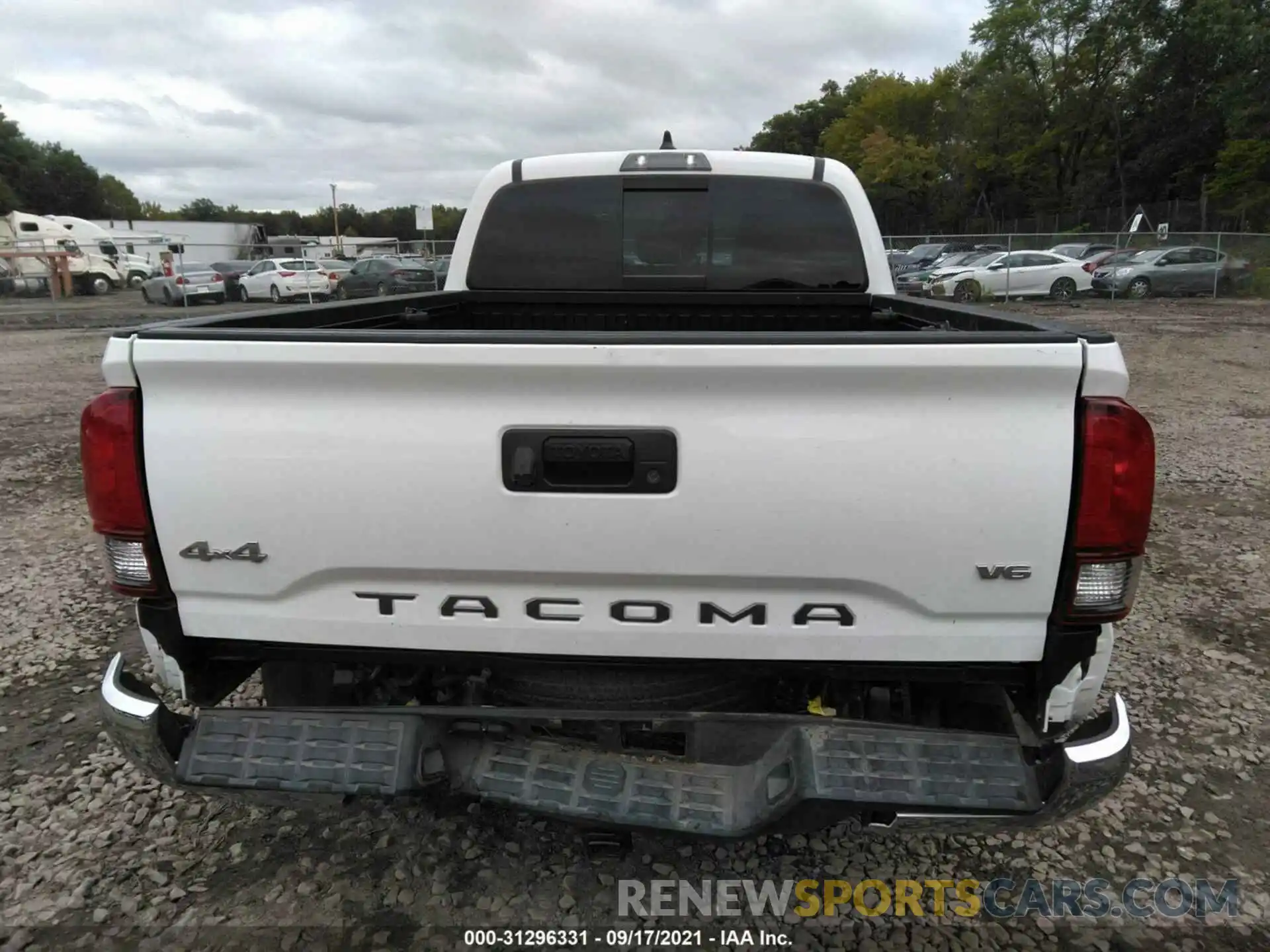 6 Фотография поврежденного автомобиля 3TMDZ5BNXMM099653 TOYOTA TACOMA 4WD 2021