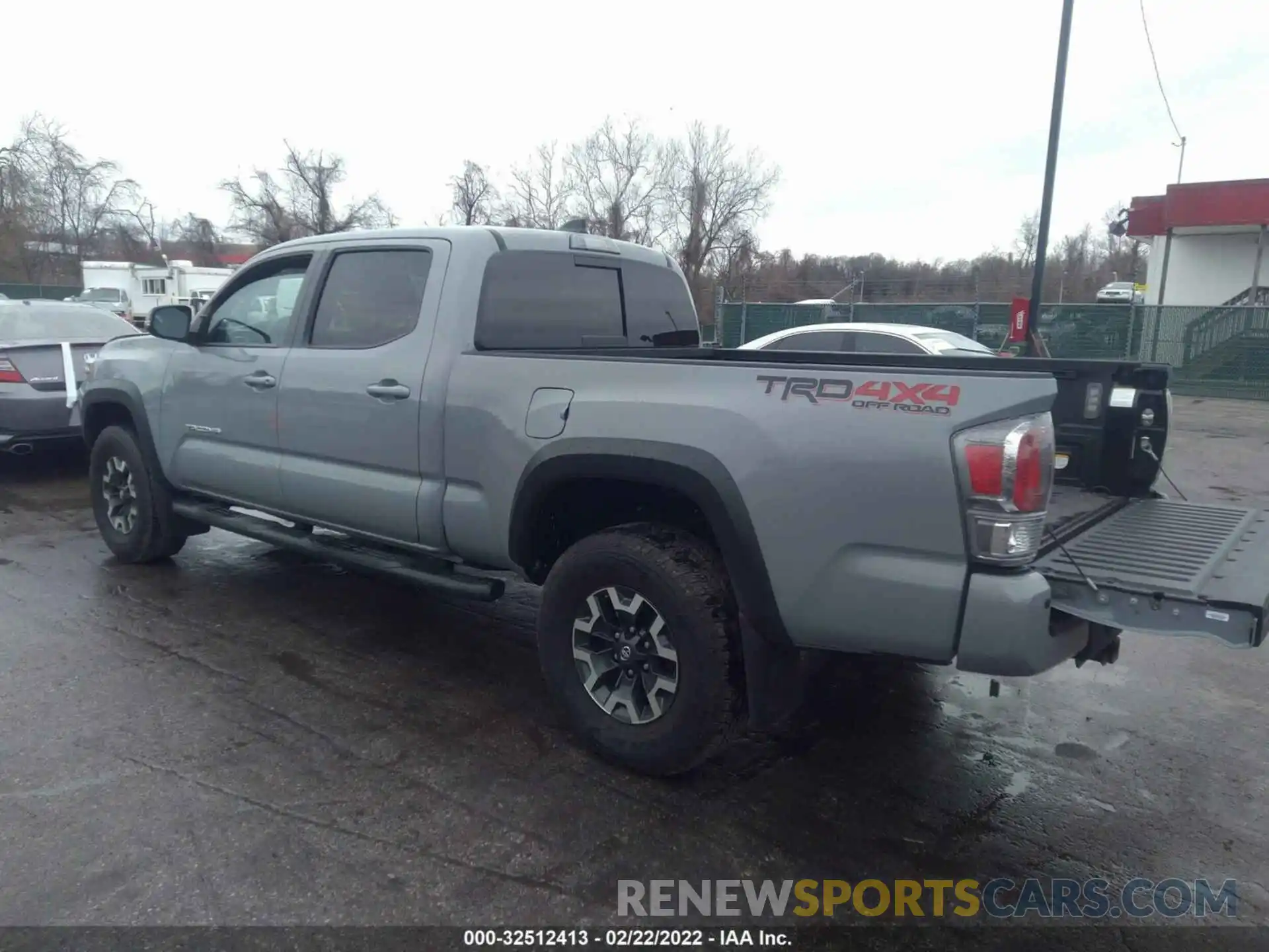 3 Фотография поврежденного автомобиля 3TMDZ5BNXMM099944 TOYOTA TACOMA 4WD 2021