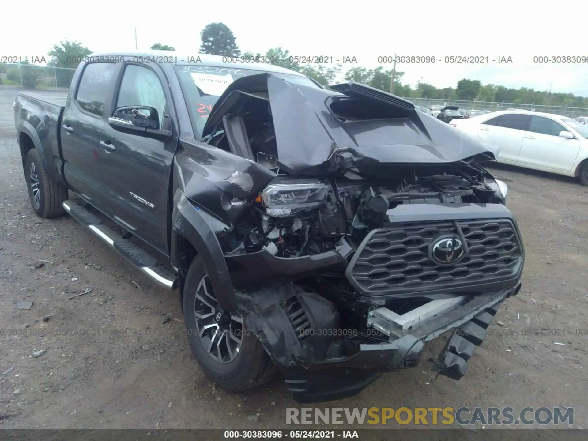 6 Photograph of a damaged car 3TMDZ5BNXMM101658 TOYOTA TACOMA 4WD 2021