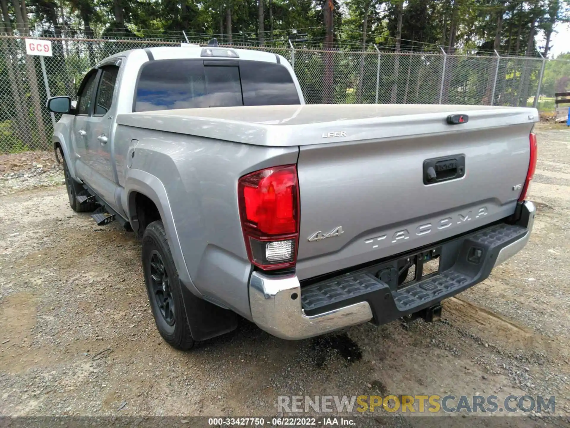 3 Фотография поврежденного автомобиля 3TMDZ5BNXMM103670 TOYOTA TACOMA 4WD 2021