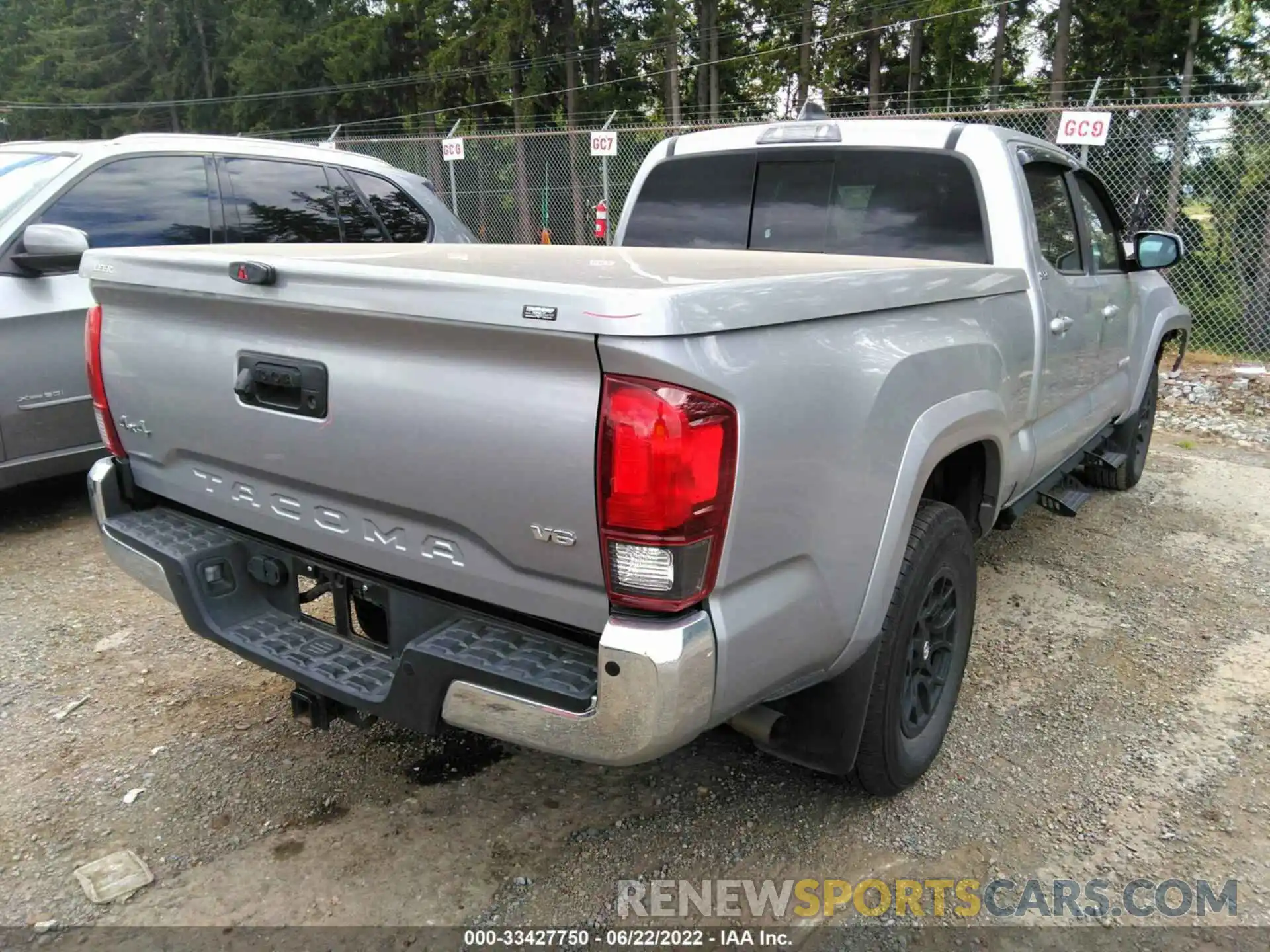 4 Фотография поврежденного автомобиля 3TMDZ5BNXMM103670 TOYOTA TACOMA 4WD 2021