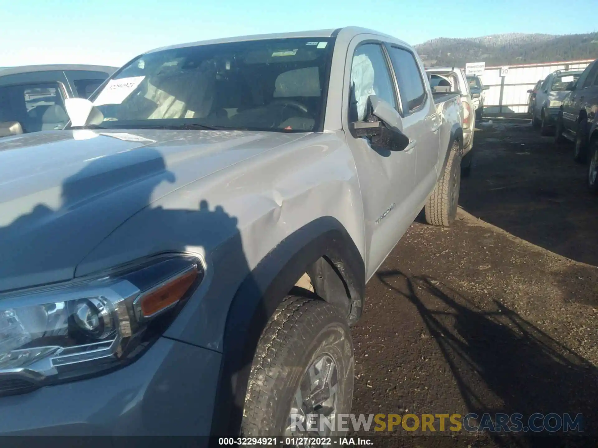 6 Photograph of a damaged car 3TMDZ5BNXMM104446 TOYOTA TACOMA 4WD 2021