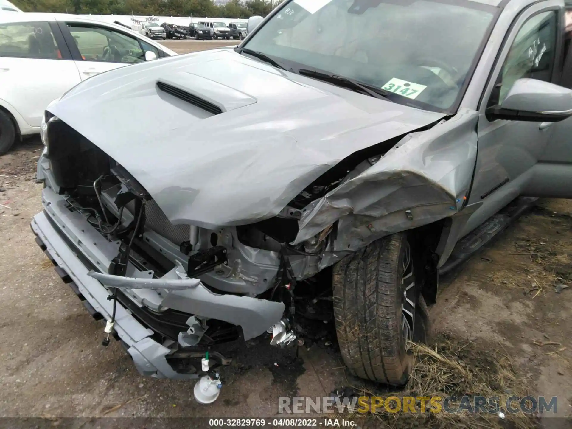 6 Photograph of a damaged car 3TMDZ5BNXMM104687 TOYOTA TACOMA 4WD 2021